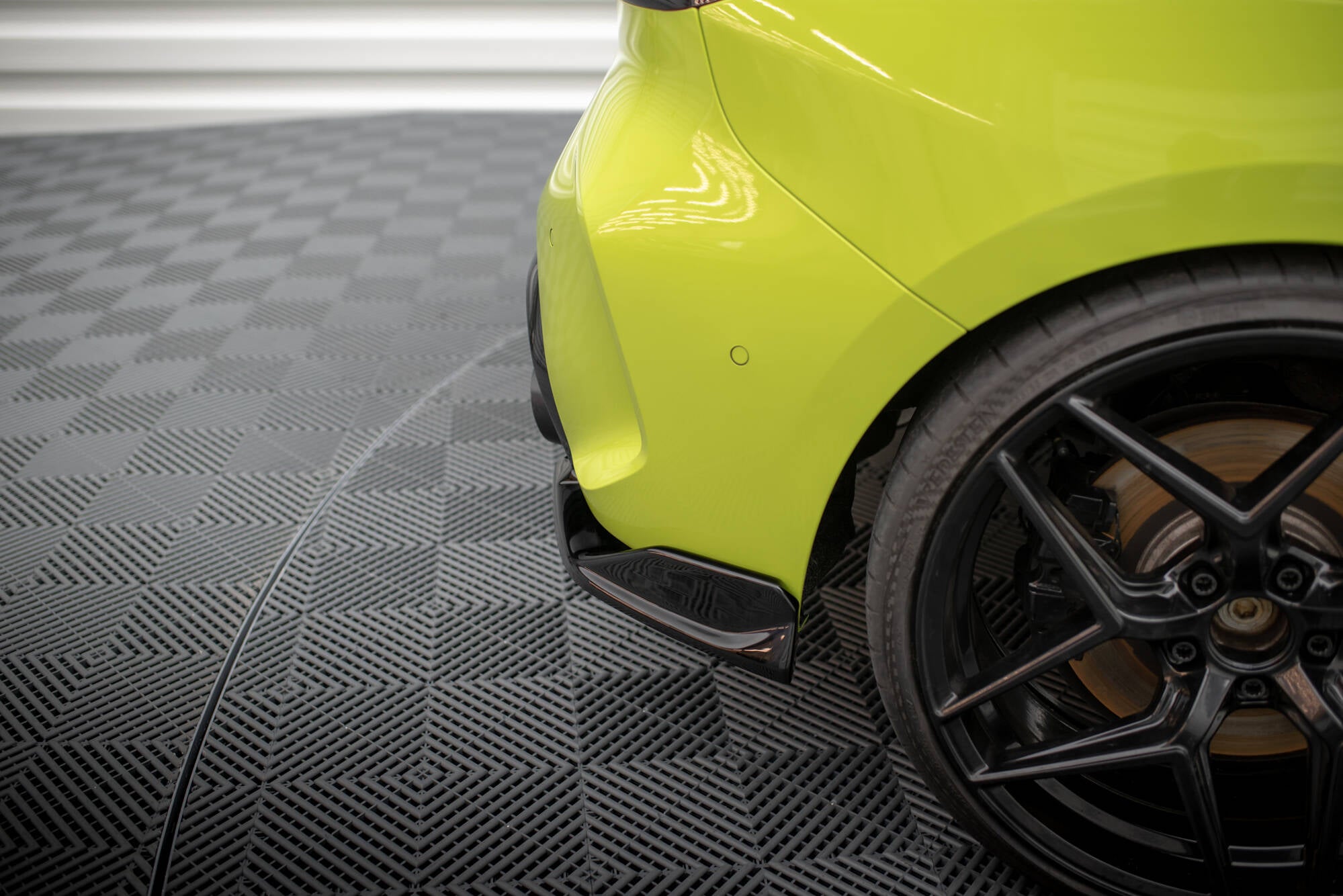 Flaps Heckansatz V9 Diffusor für BMW 1er M - Paket / M135i F40