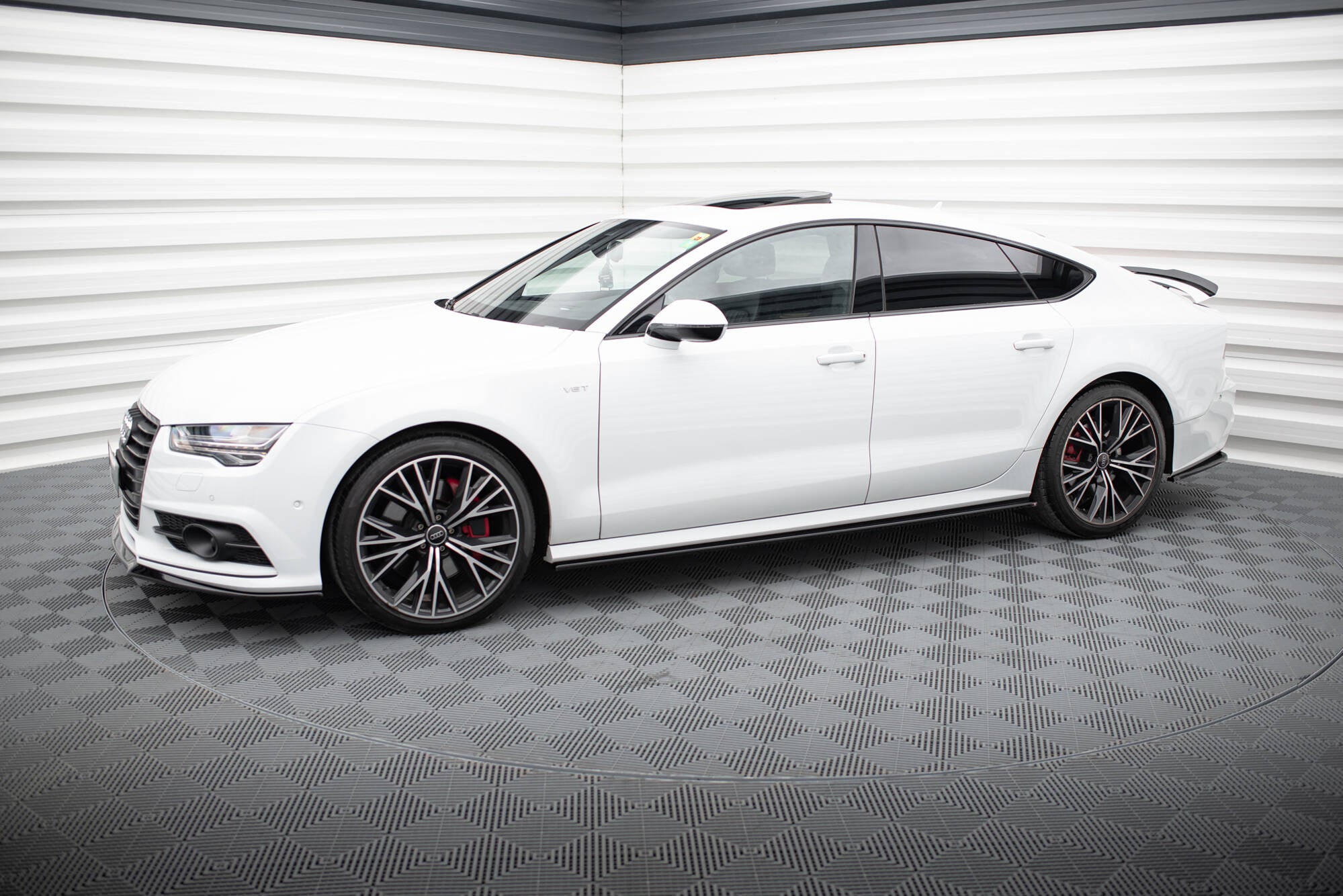 Seitenschweller Ansatz für Audi S7 / A7 S-Line C7 FL