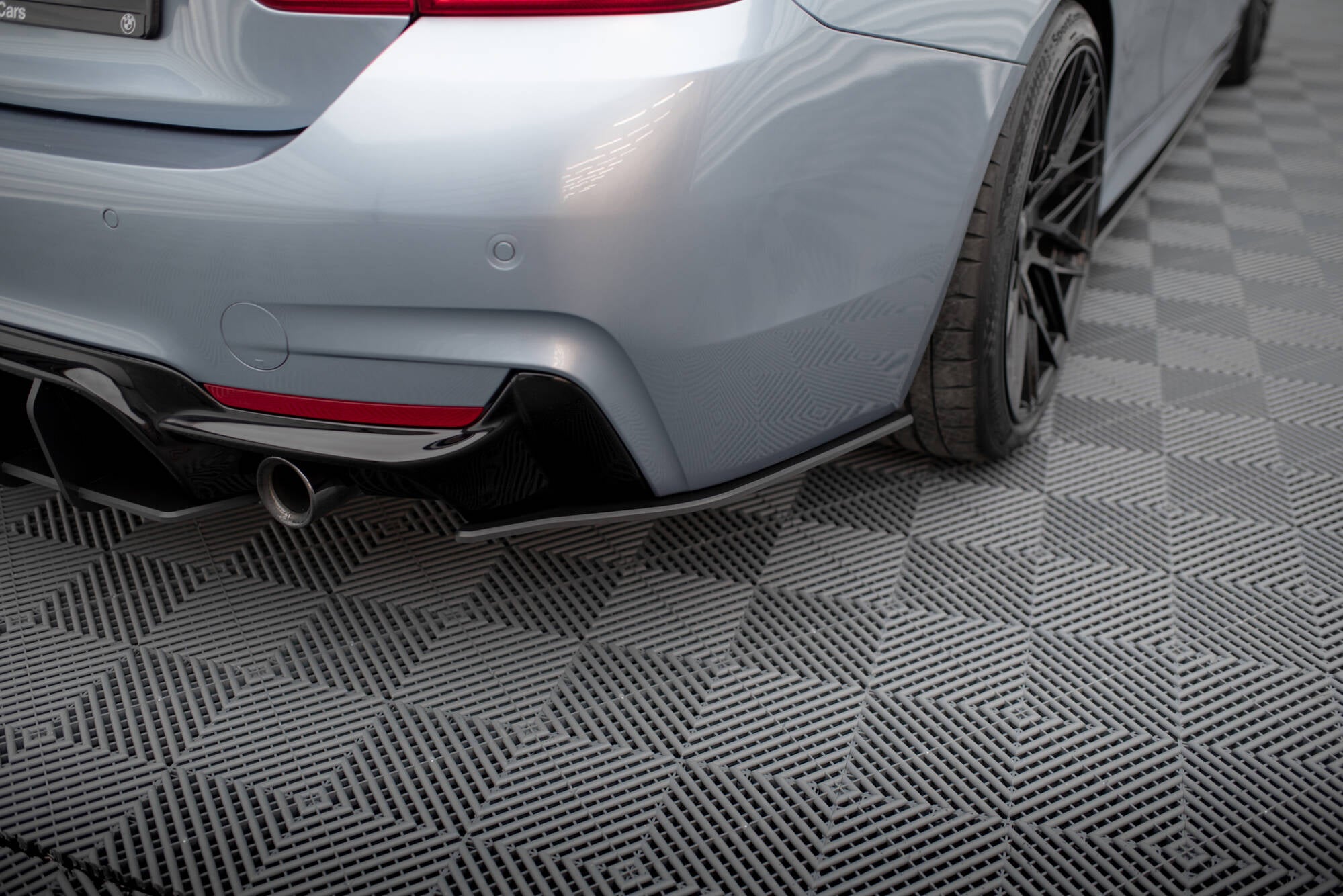 Street Pro Flaps Heckansatz Diffusor für BMW 4er35i Coupe M-Paket F32