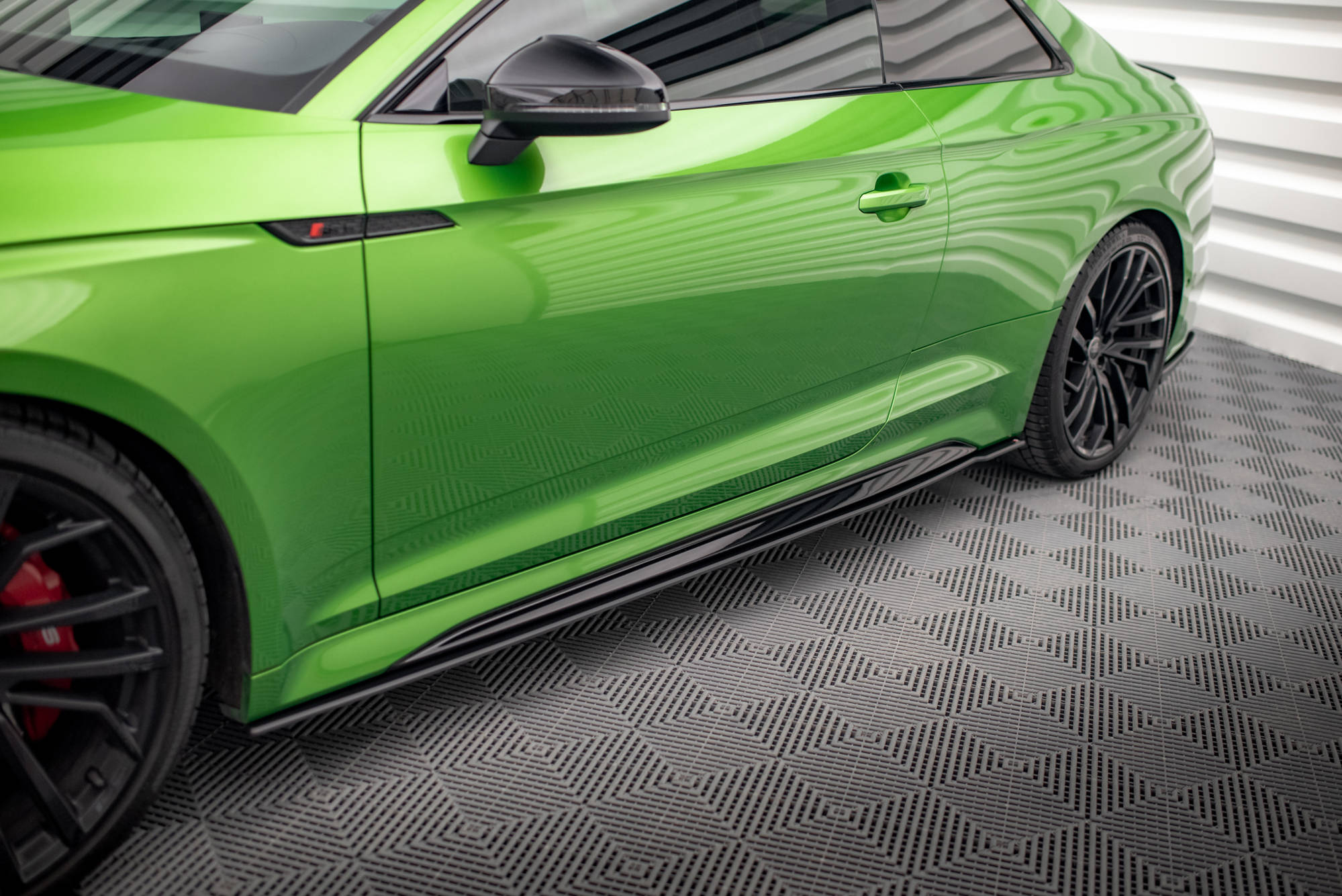 Street Pro Seitenschweller Ansatz für Audi RS5 Coupe F5 Facelift