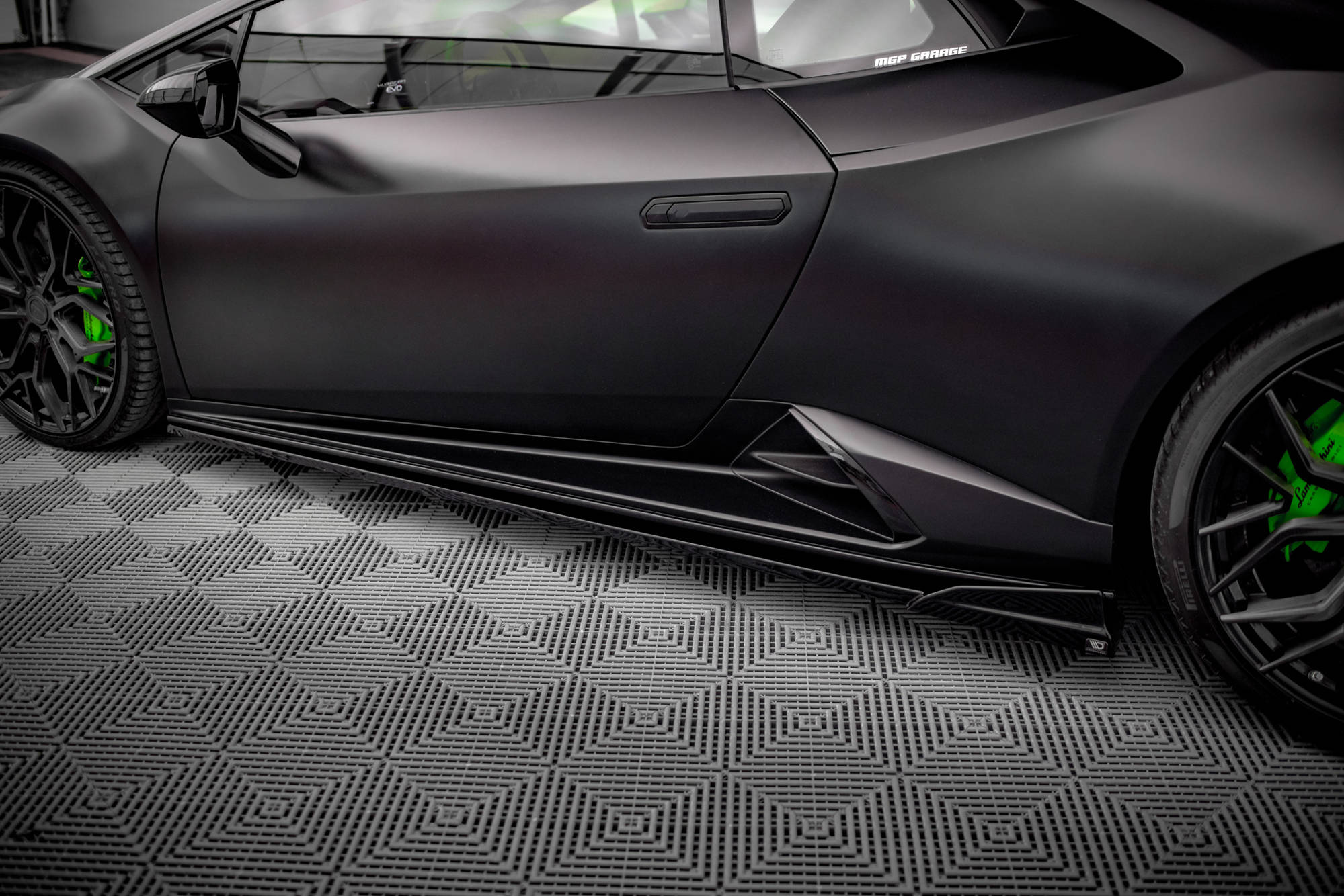 Seitenschweller Ansatz für Lamborghini Huracan EVO