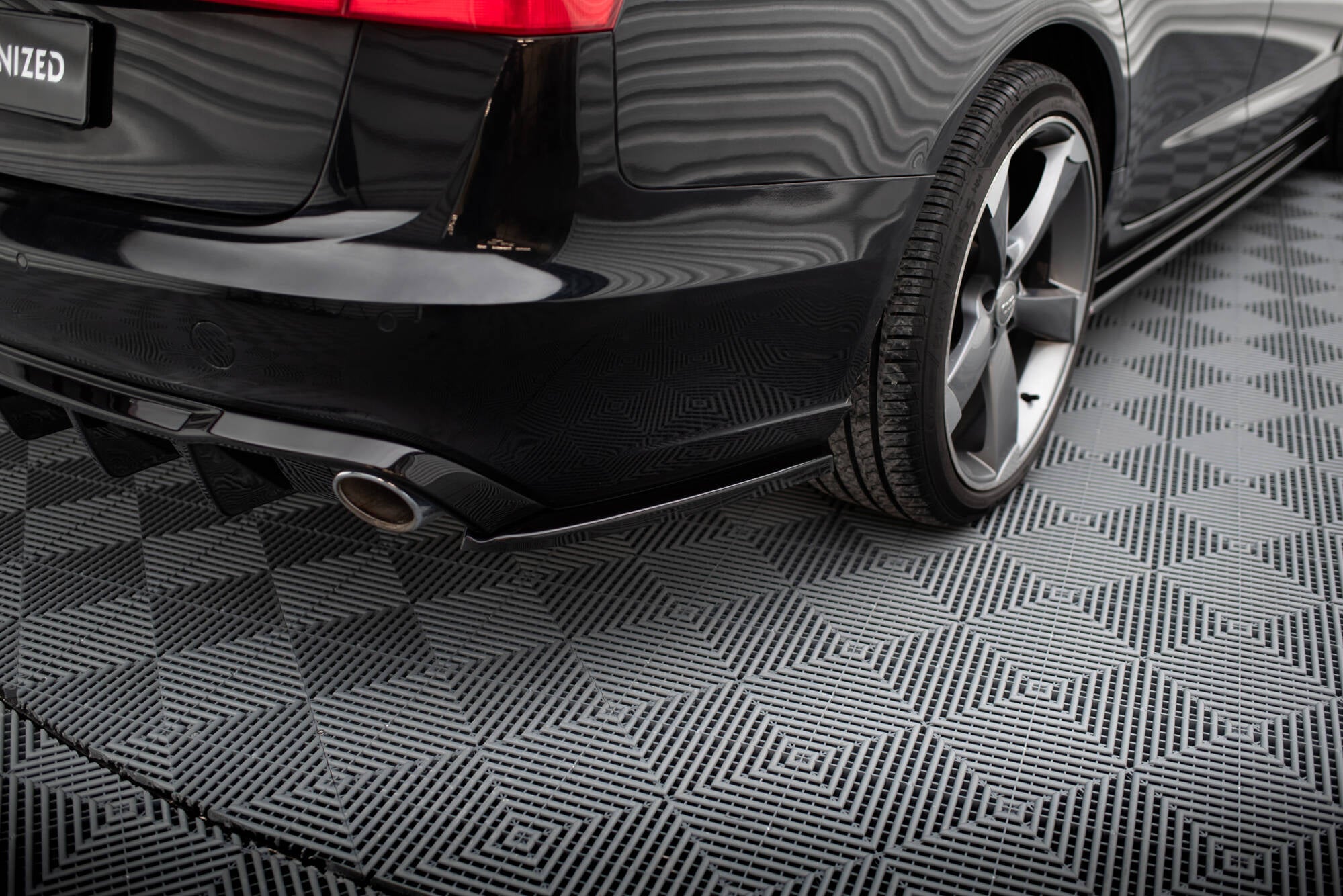 Flaps V3 Heckansatz Flaps Heckansatz für Audi A6 Avant / Limousine C7