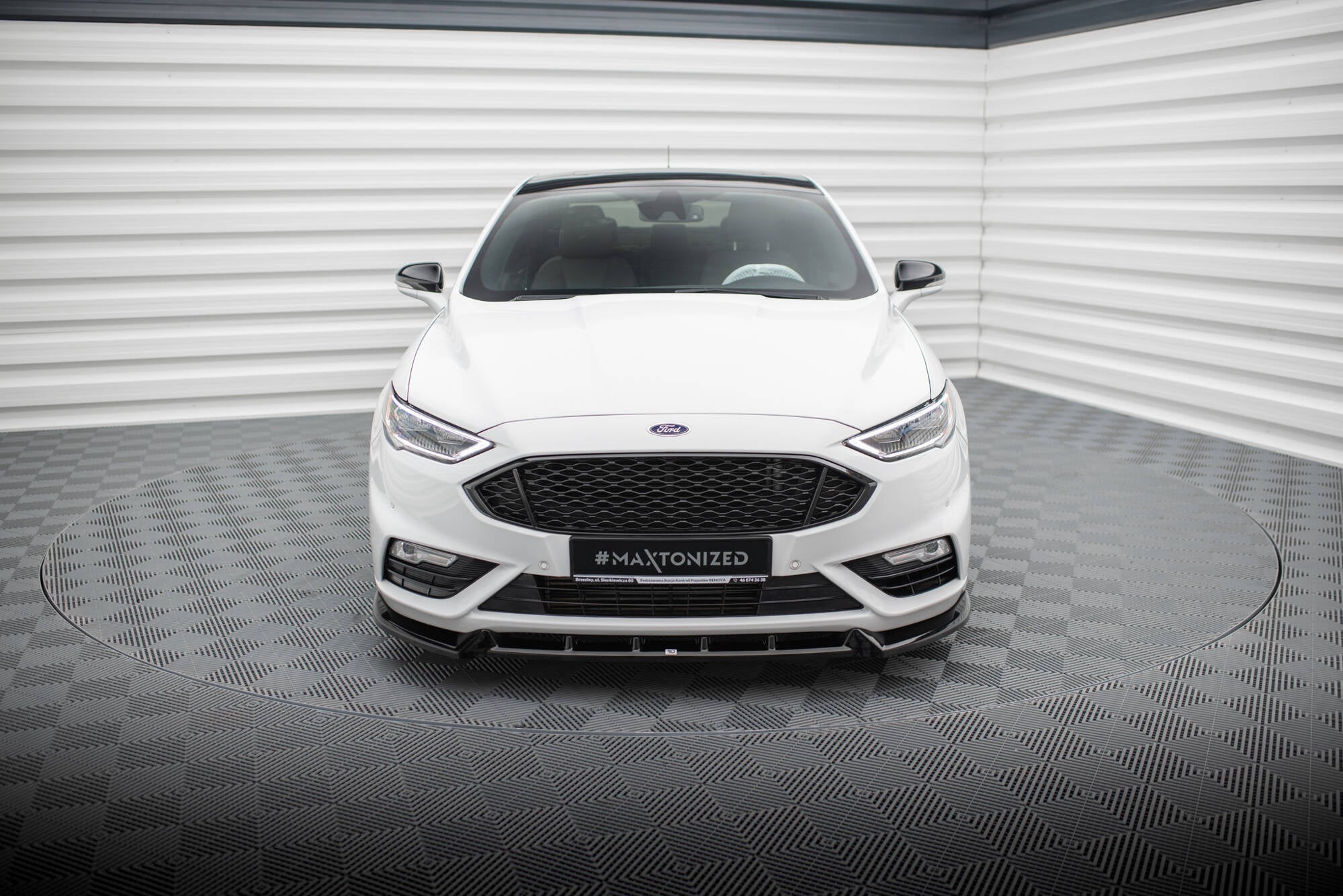 Frontlippe für Ford Mondeo Sport Mk5 Facelift / Fusion Sport Mk2 Facelift