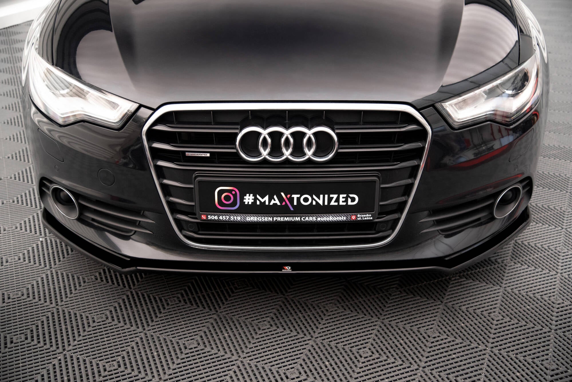 Frontlippe V1 für Audi A6 C7