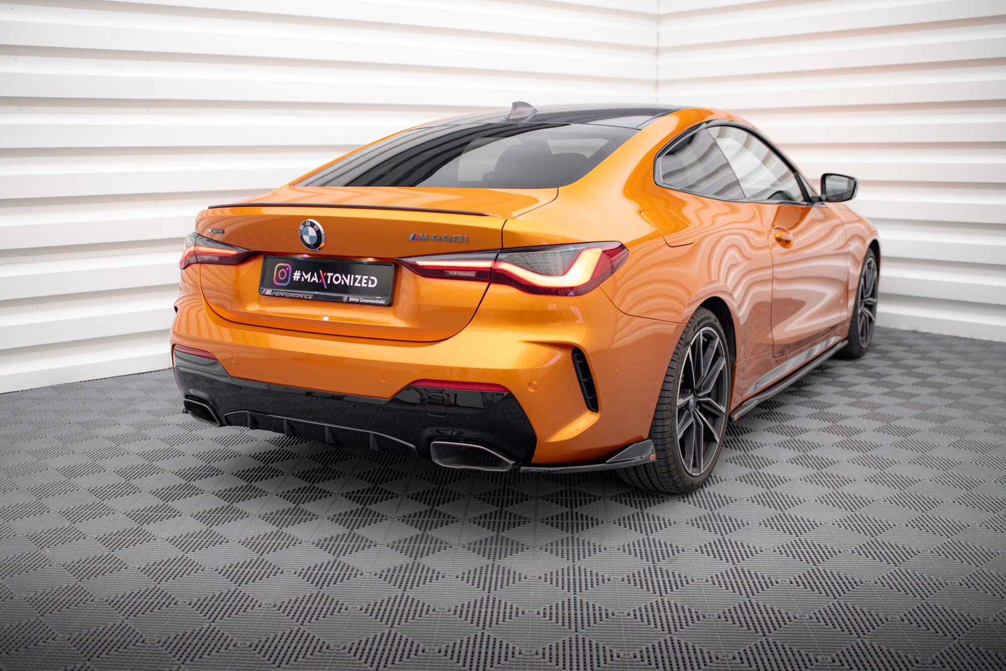Flaps Heckansatz V2 Diffusor für BMW 4er M440i G22 / G23 / G22 Facelift / G23 Facelift