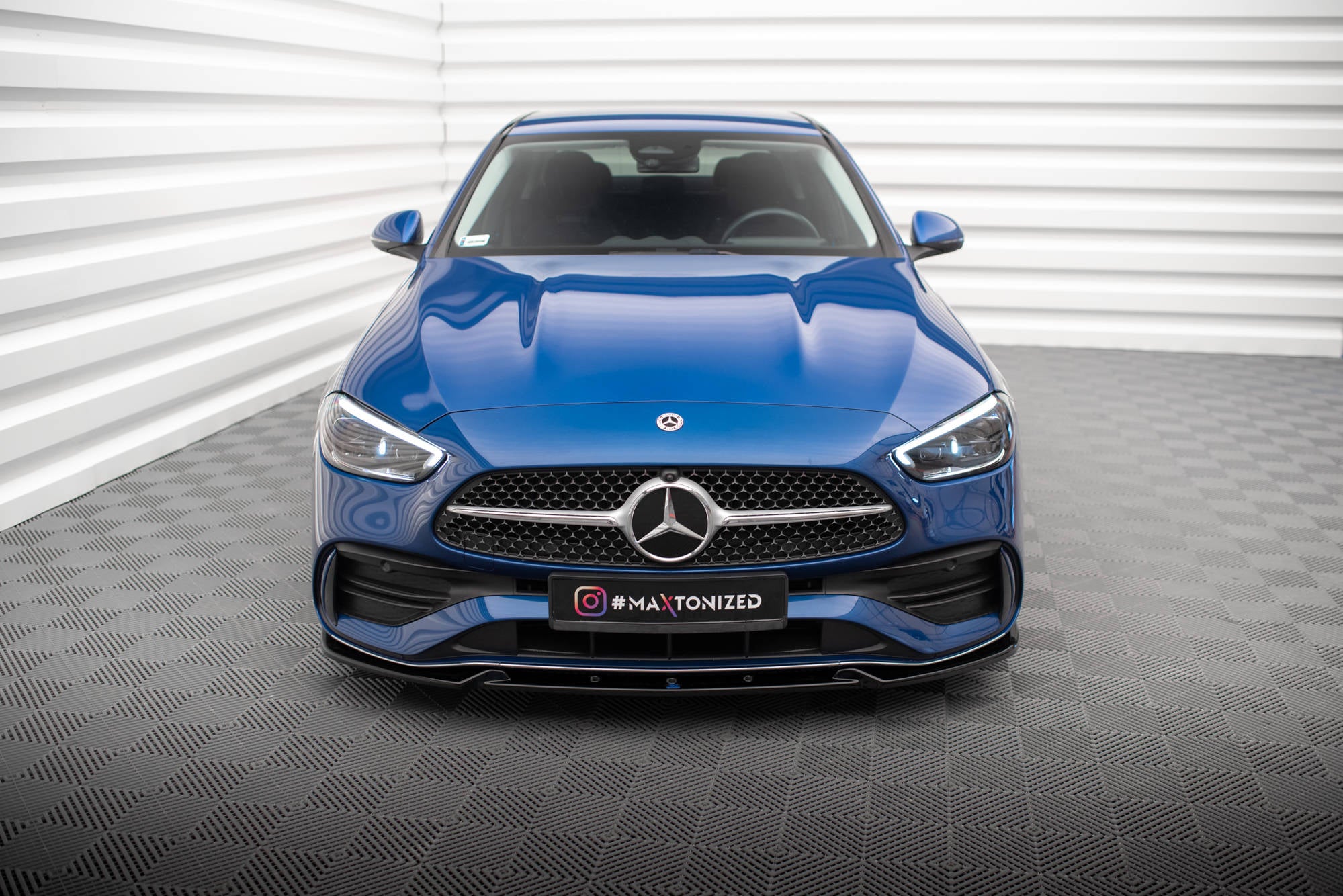 Frontlippe V1 für Mercedes-Benz C AMG-Line / 43 AMG W206