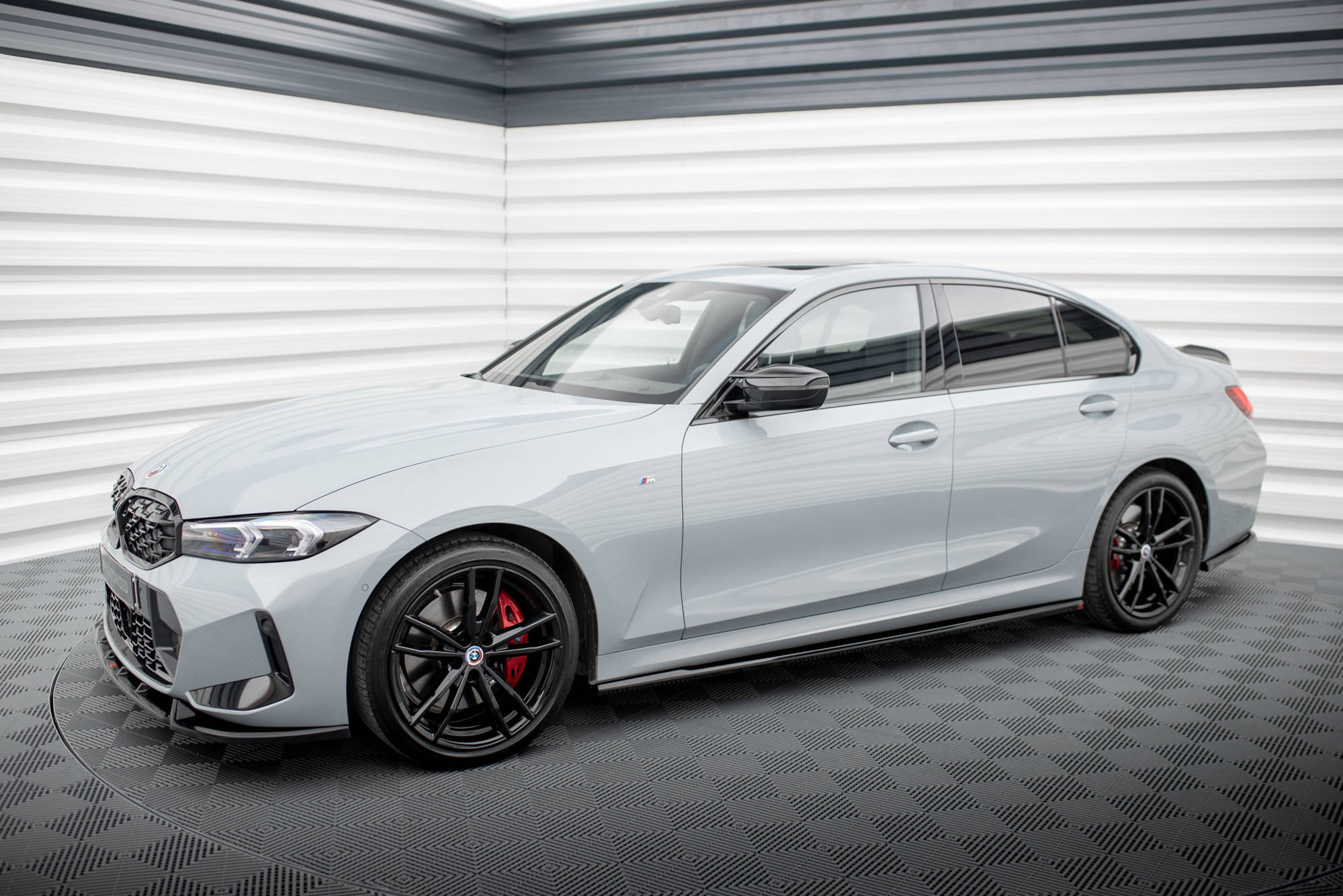 Seitenschweller Ansatz für BMW 3er M340i / M-Paket G20 / G21 Facelift