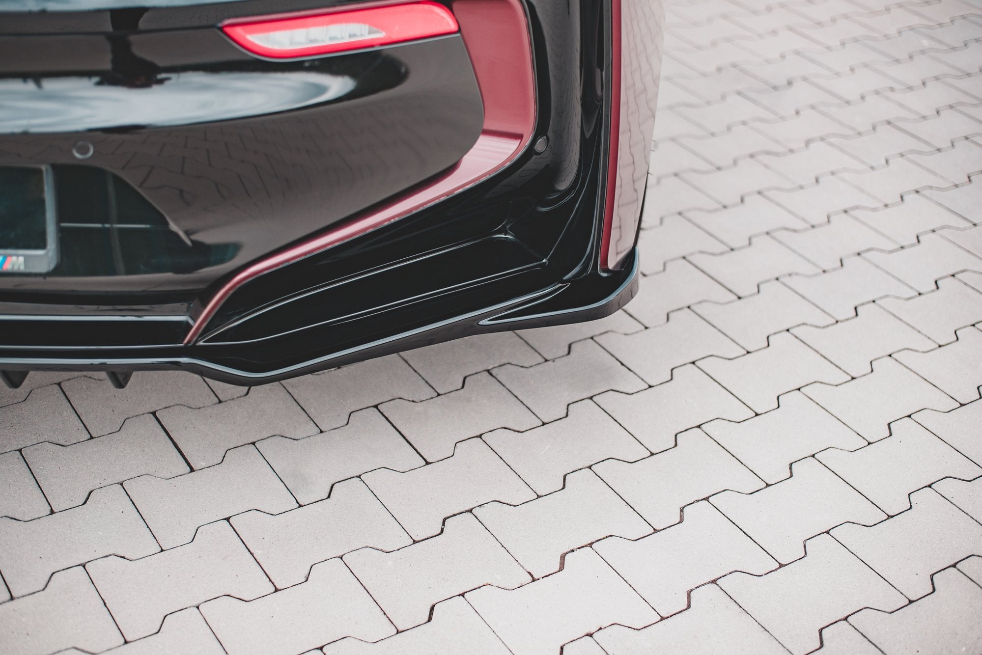 Mittlerer Cup Diffusor DTM Look Heck Ansatz für BMW i8