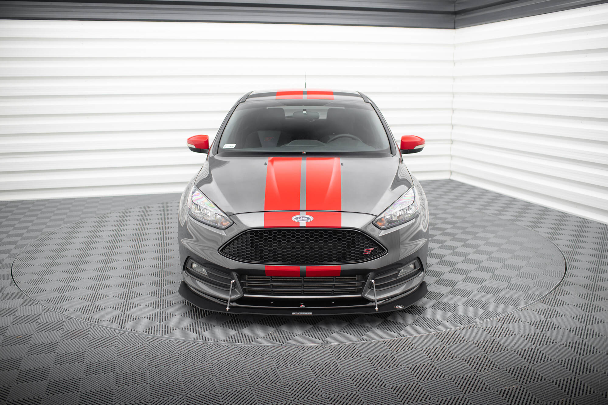 Hybrid Frontlippe V1 für Ford Focus ST Mk3 FL