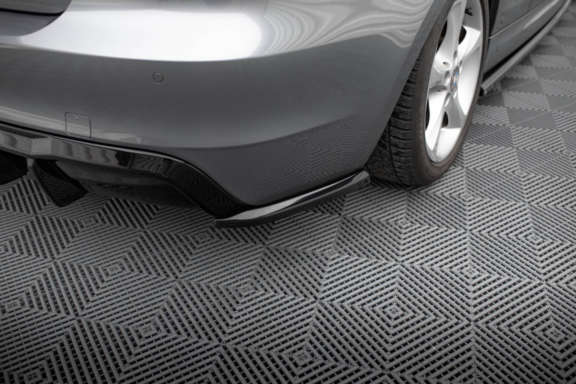 Flaps Heckansatz Diffusor für BMW 1er M-Paket E82