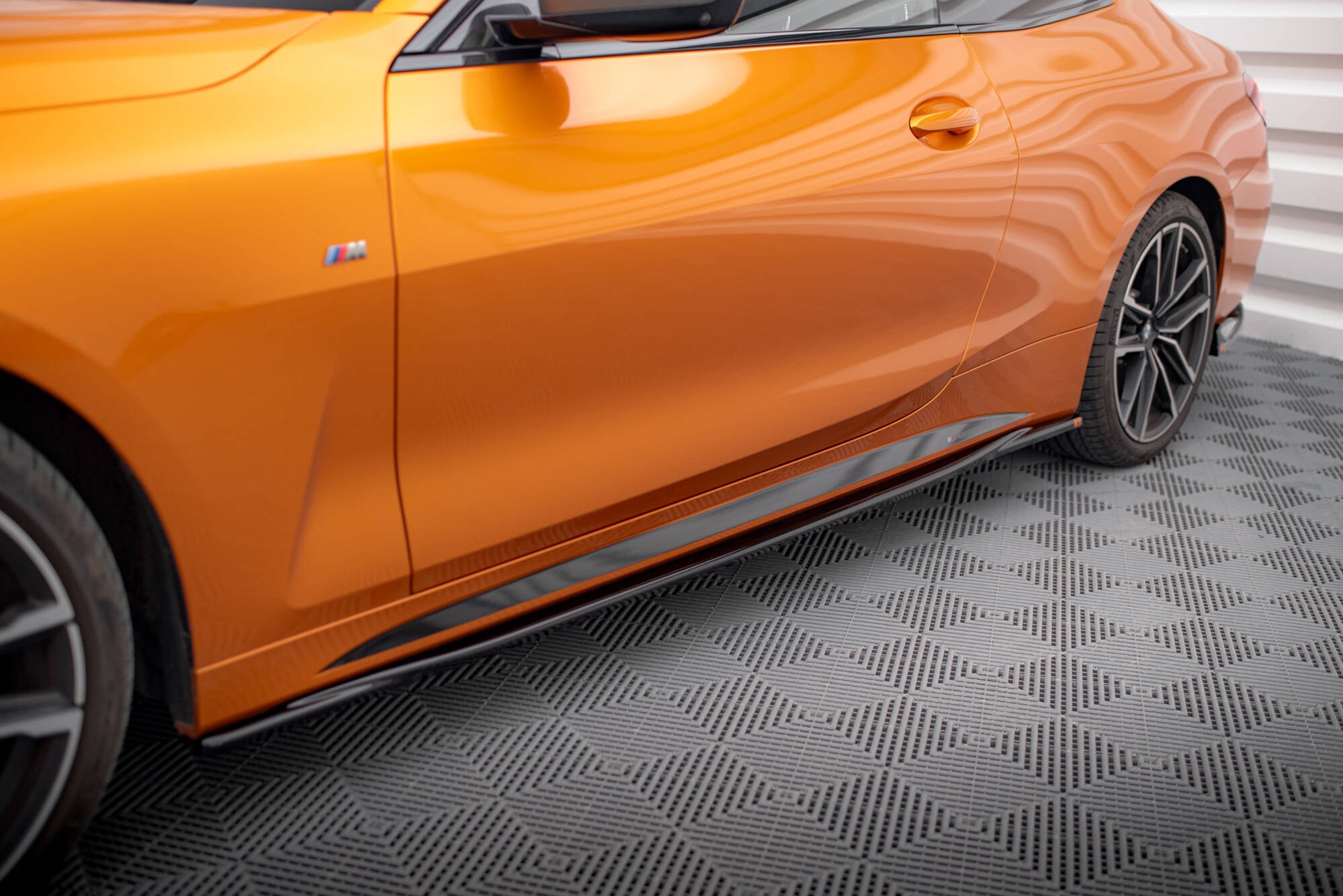 Seitenschweller V3 Ansatz für für BMW 4er M - Paket / M440i G22 / G23 / G22 Facelift / G23 Facelift