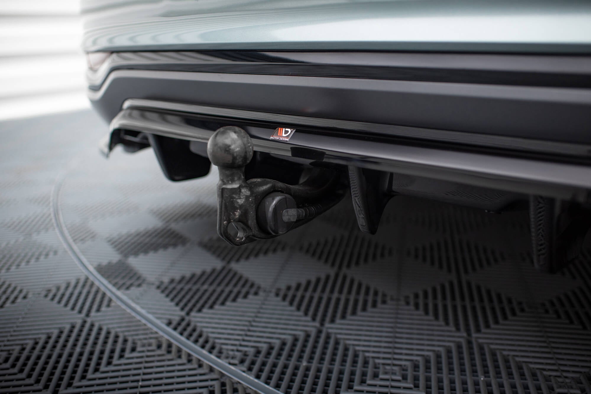 Mittlerer Cup Diffusor DTM Look Heck Ansatz für Audi A6 Allroad C8