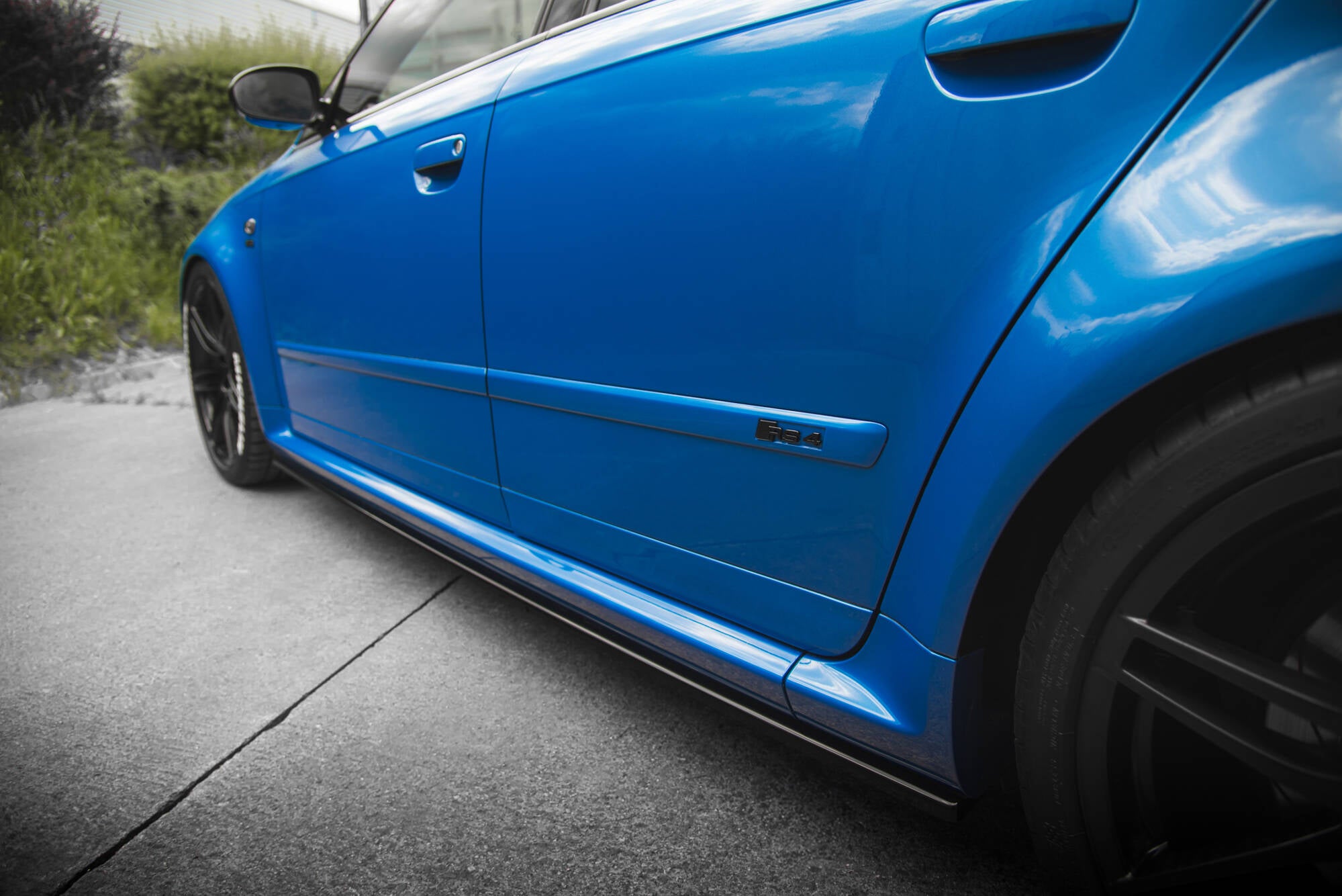 Seitenschweller Ansatz für Audi RS4 B7
