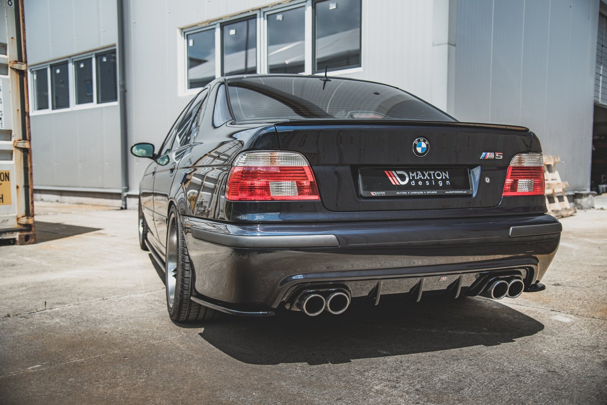 Flaps Heckansatz Diffusor für BMW M5 / 5 M-Paket E39