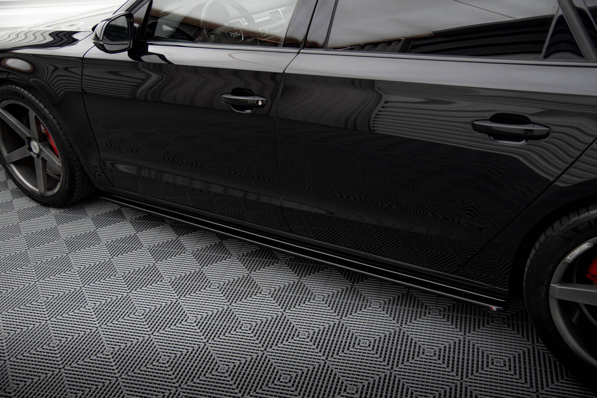 Seitenschweller Ansatz für Audi A8 D4