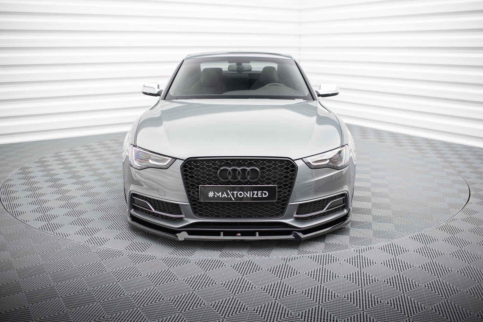 Frontlippe V3 für Audi S5 / A5 S-Line Coupe / Sportback 8T Facelift