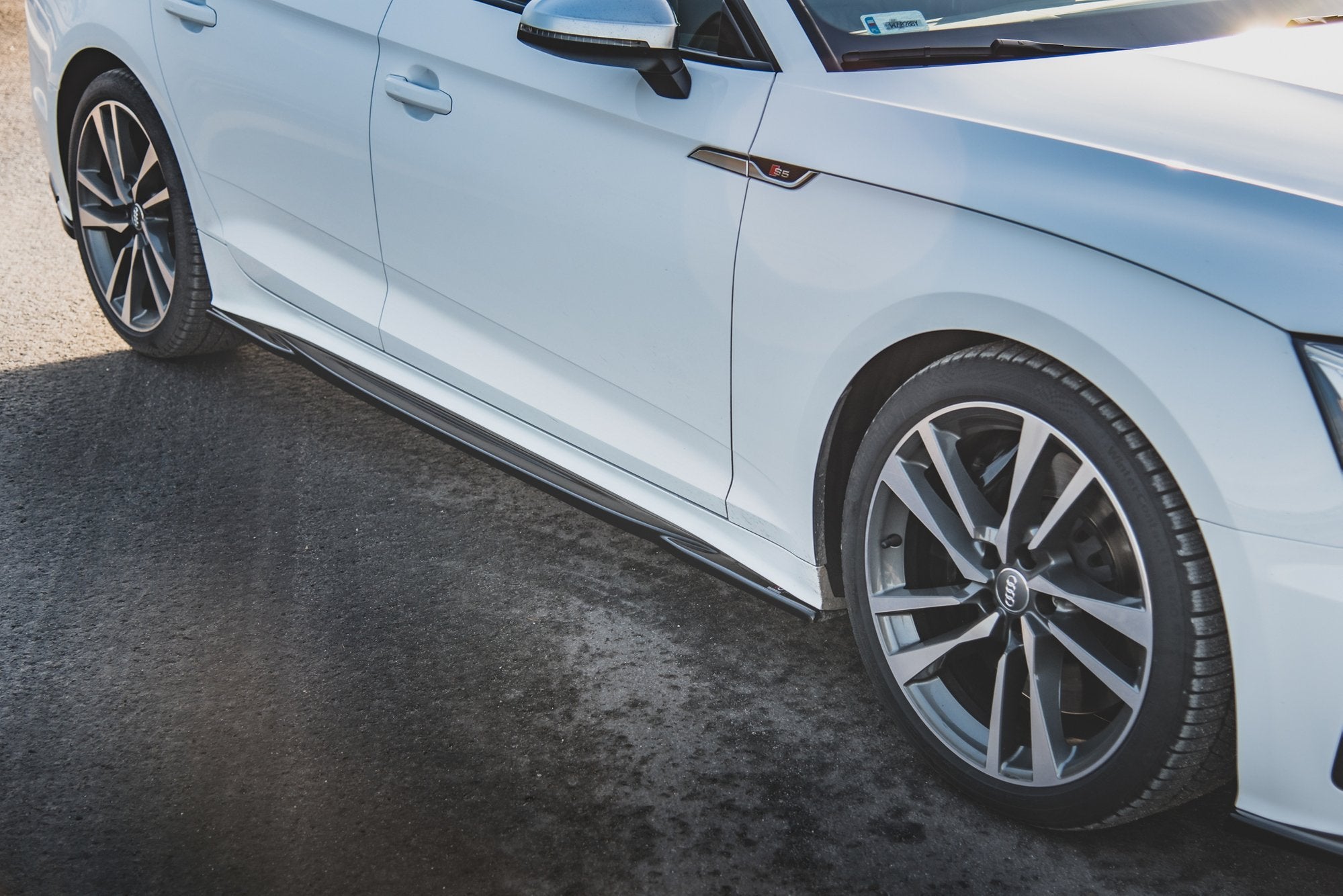 Seitenschweller Ansatz für Audi S5 / A5 S-Line Sportback F5 Facelift