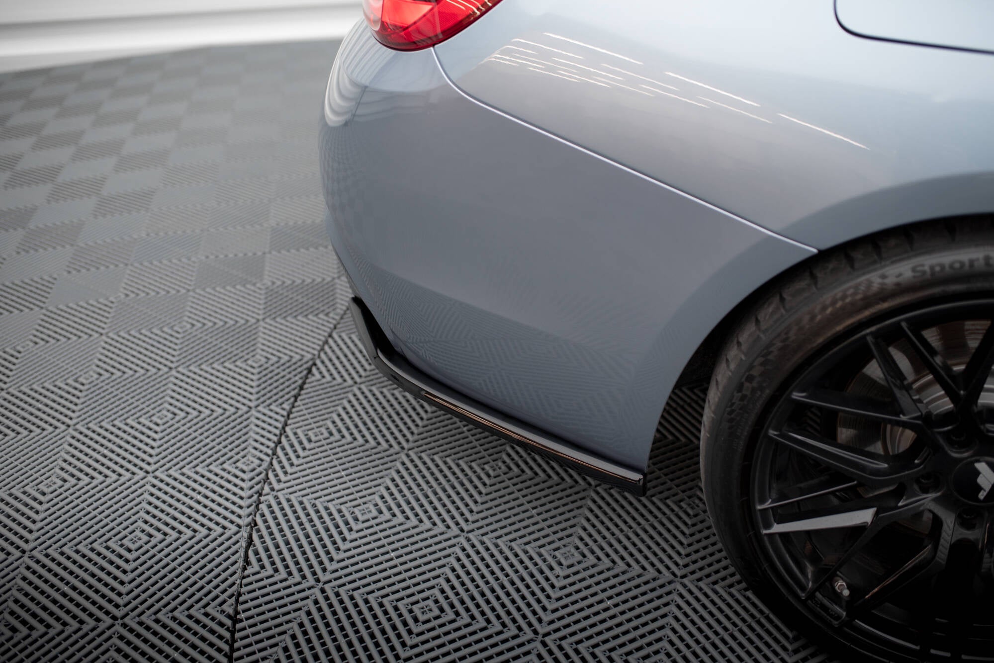Flaps Heckansatz V4 Diffusor für BMW 4er Coupe M - Paket F32