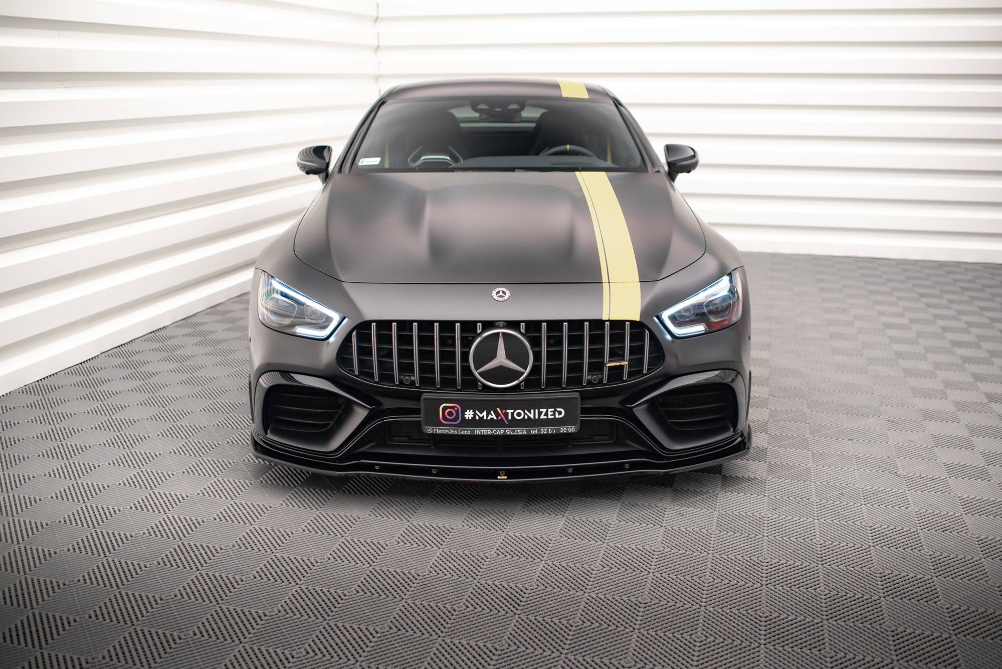 Frontlippe V2 für Mercedes-AMG GT 63S 4-Door Coupe Aero