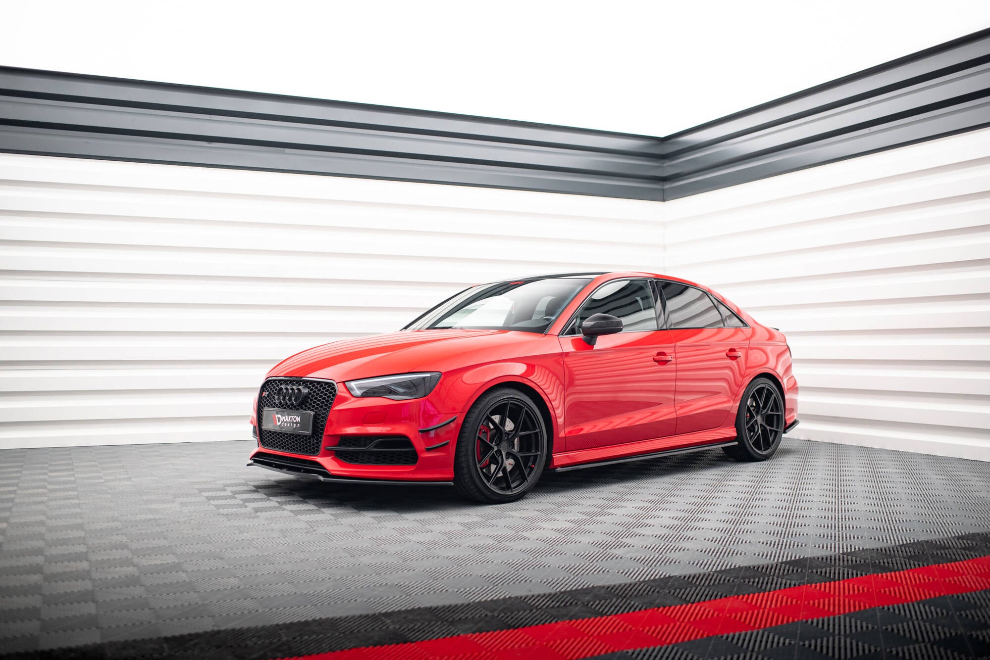 Seitenschweller V1 Ansatz für für Audi S3 / A3 S-Line 8V / 8V FL Limousine