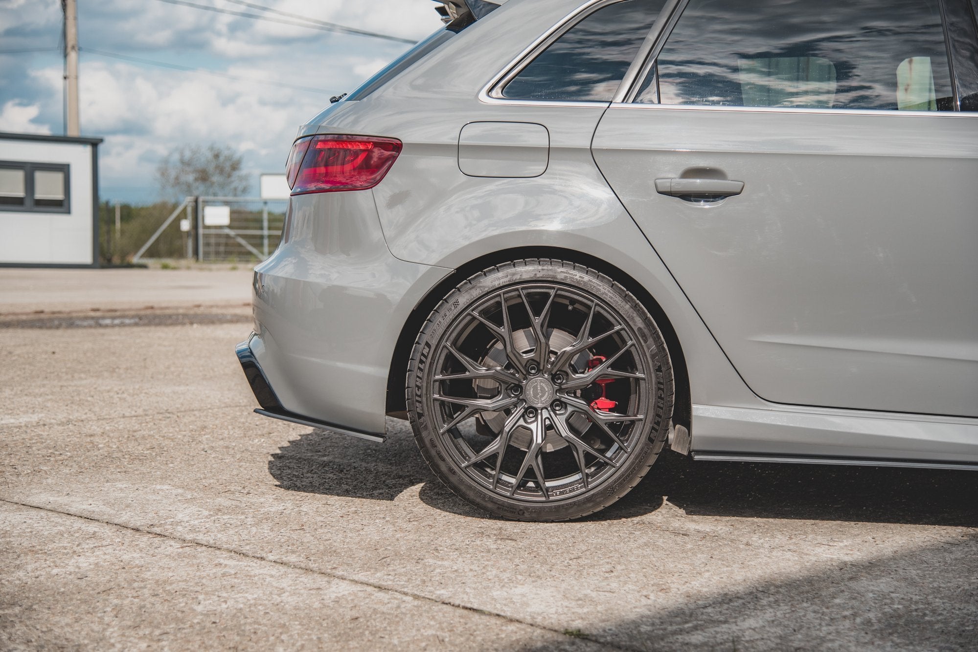 Street Pro Flaps Heckansatz Flaps Heckansatz für Audi RS3 8V Sportback