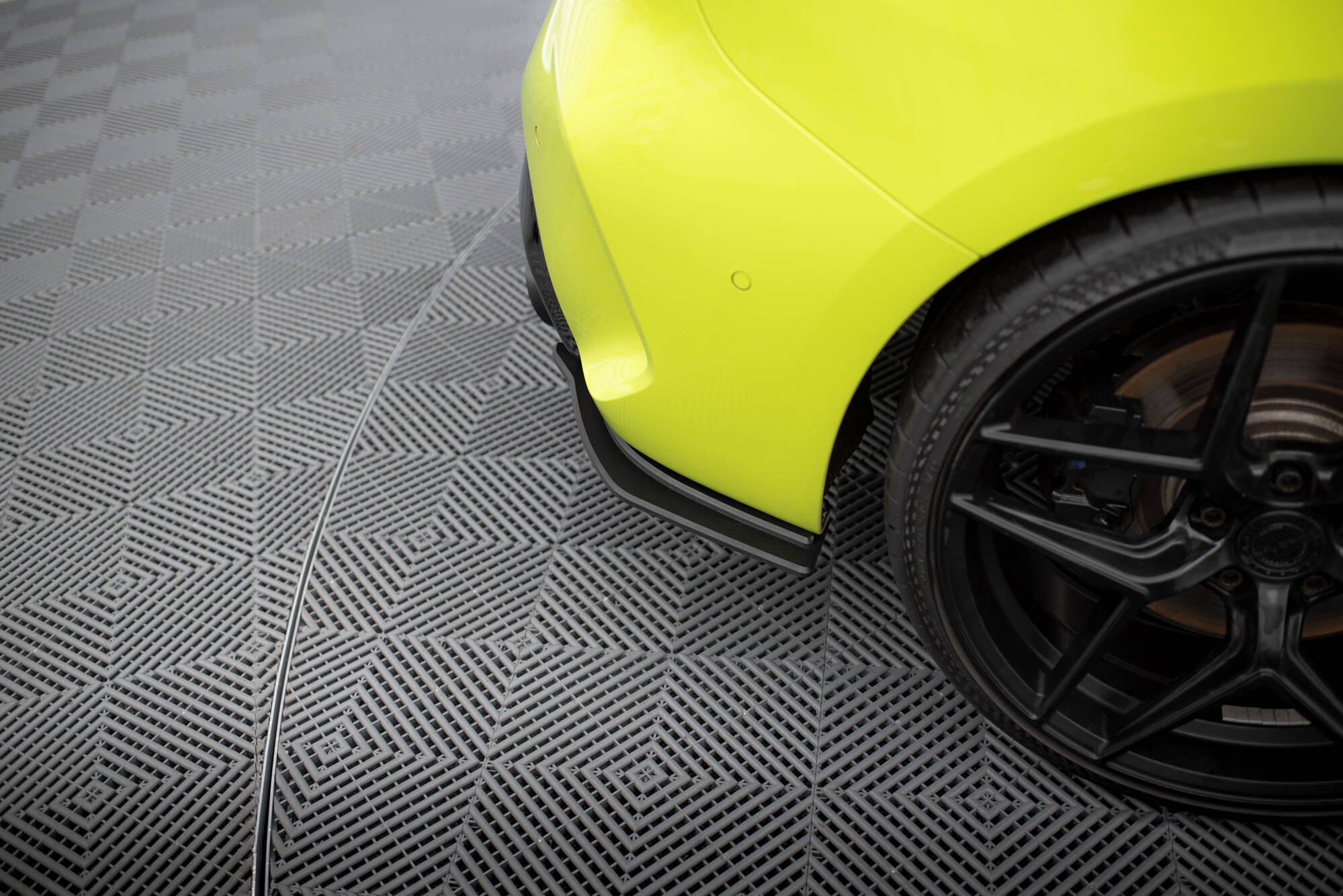 Street Pro Flaps Heckansatz V1 Diffusor für BMW 1er F40 M - Paket / M135i