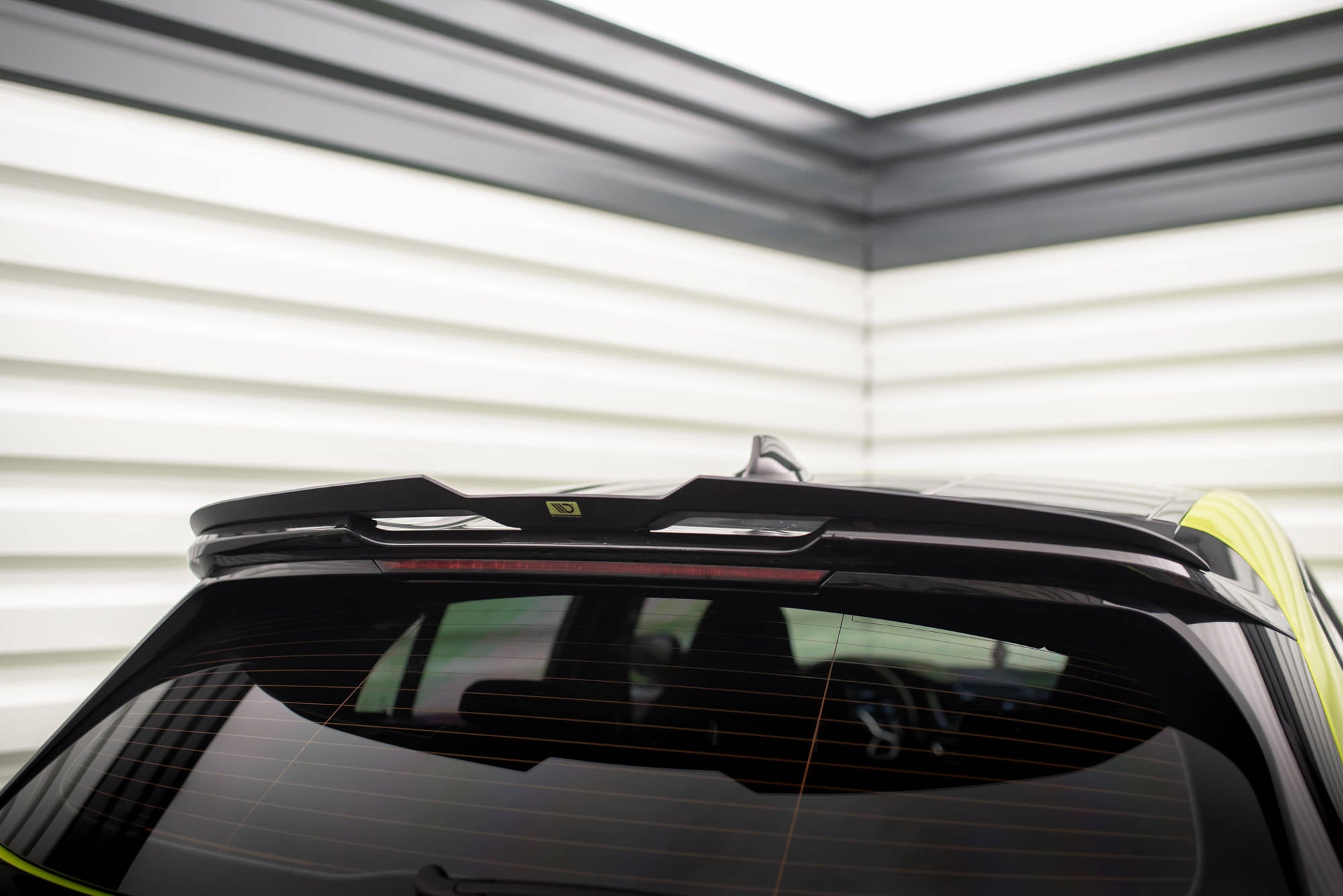 Spoiler CAP V.2 für BMW M135i F40 schwarz matt