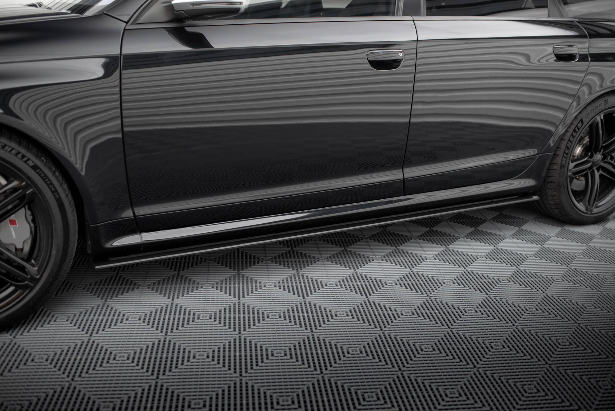 Street Pro Seitenschweller Ansatz für Audi RS6 Avant C6