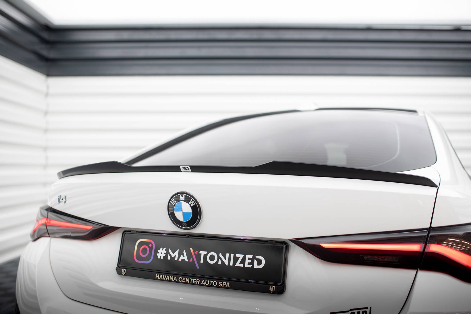 Spoiler CAP für BMW i4 / / M440i / 4 Gran Coupe M-Paket G26