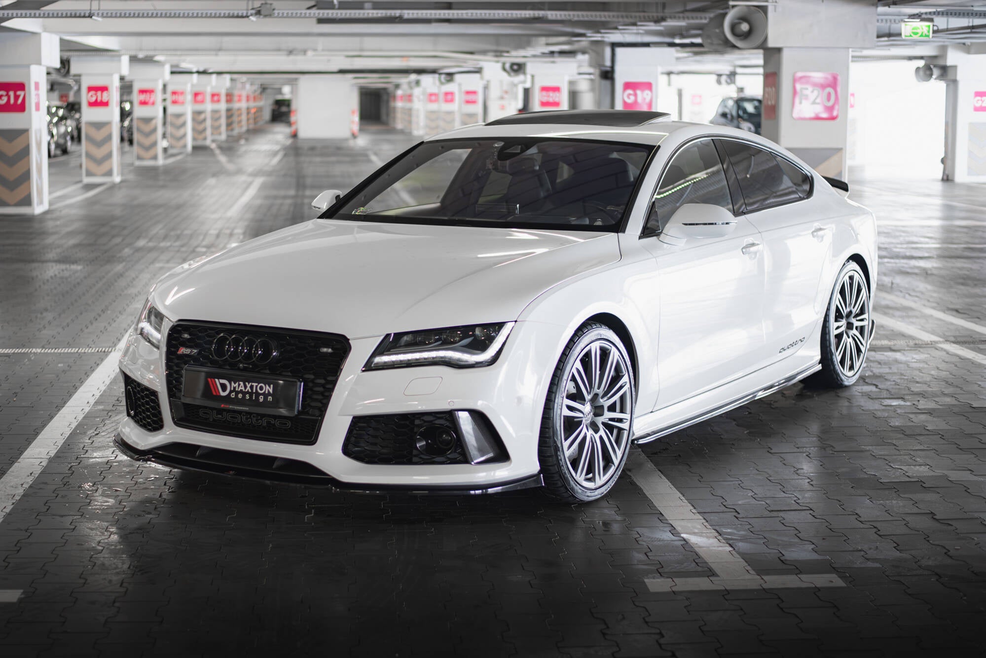 Frontlippe V3 für Audi RS7 C7