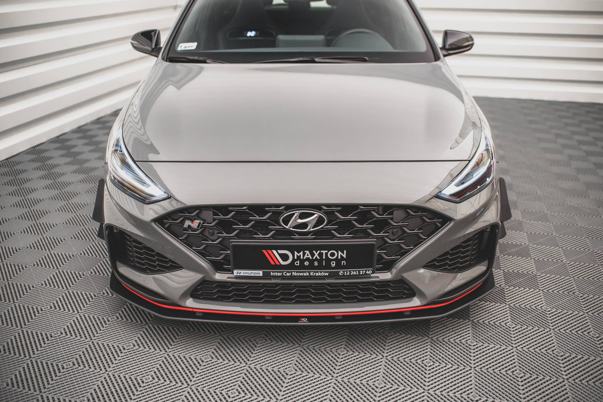 Street Pro Frontlippe für für Hyundai I30 N Hatchback/Fastback Mk3 Facelift