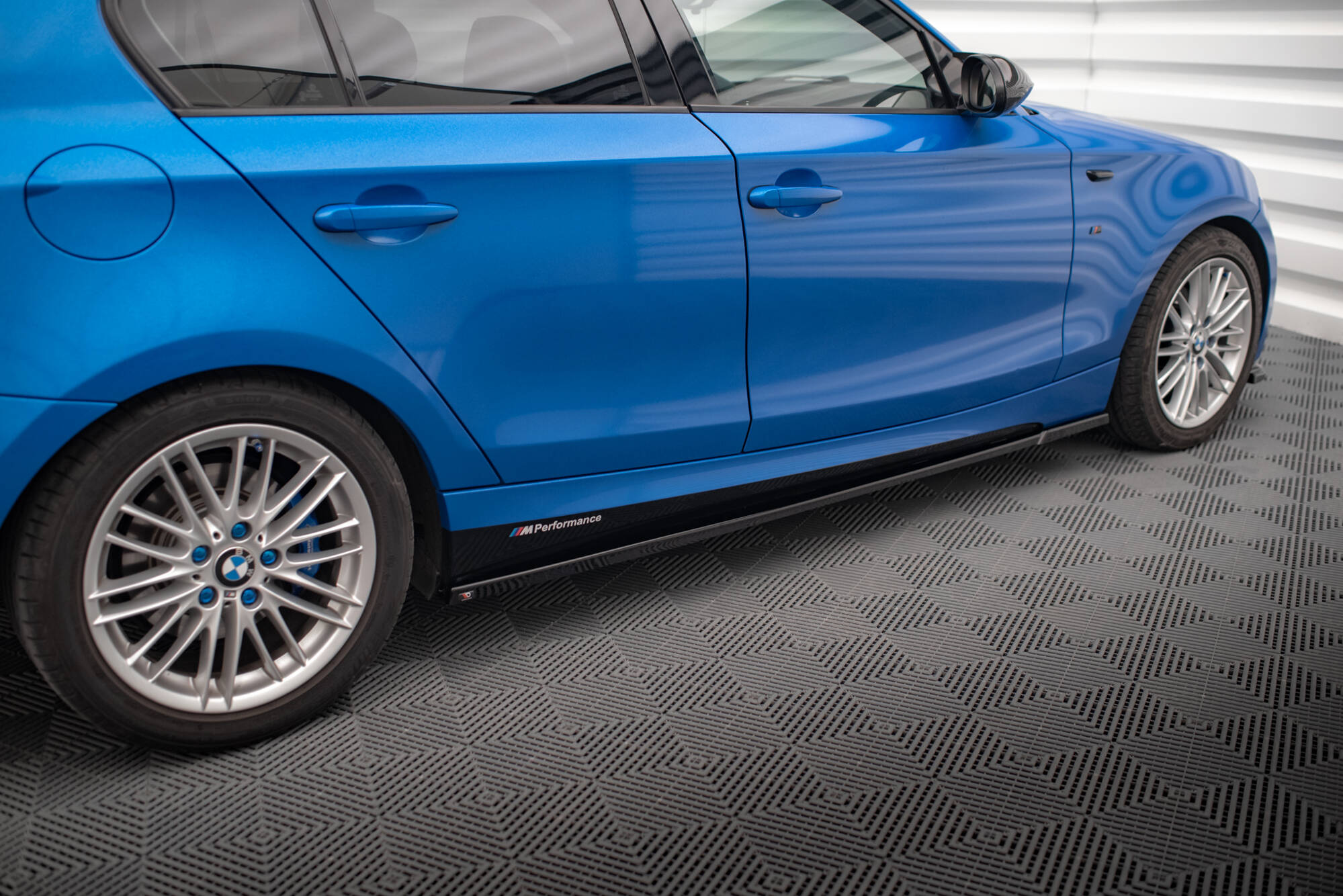 Seitenschweller Ansatz für BMW 1er M-Paket E87 Facelift
