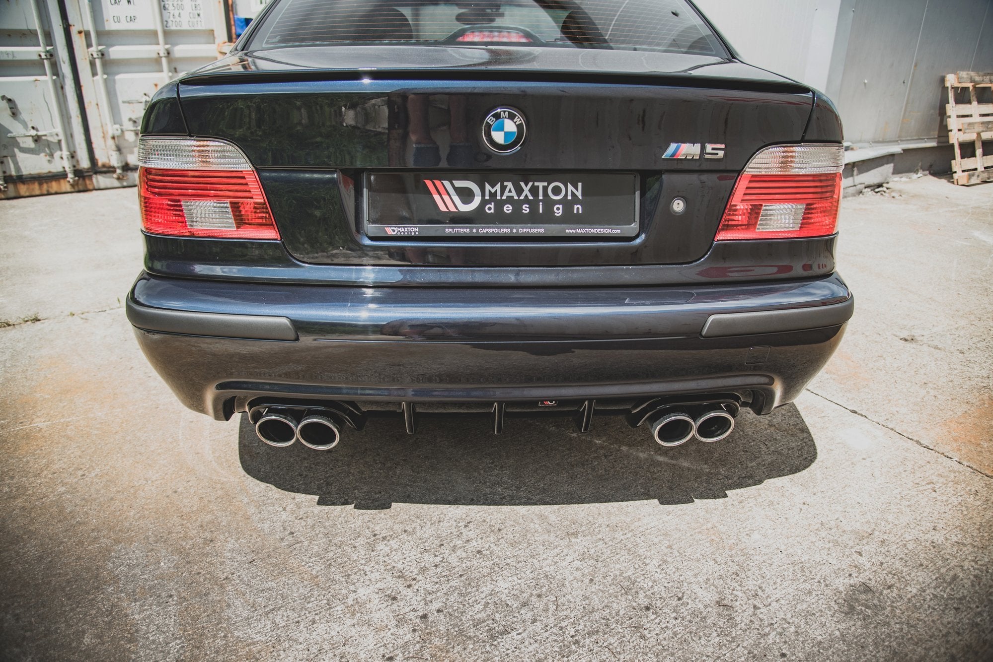 Diffusor Heck Ansatz für BMW M5 / 5 M-Paket E39