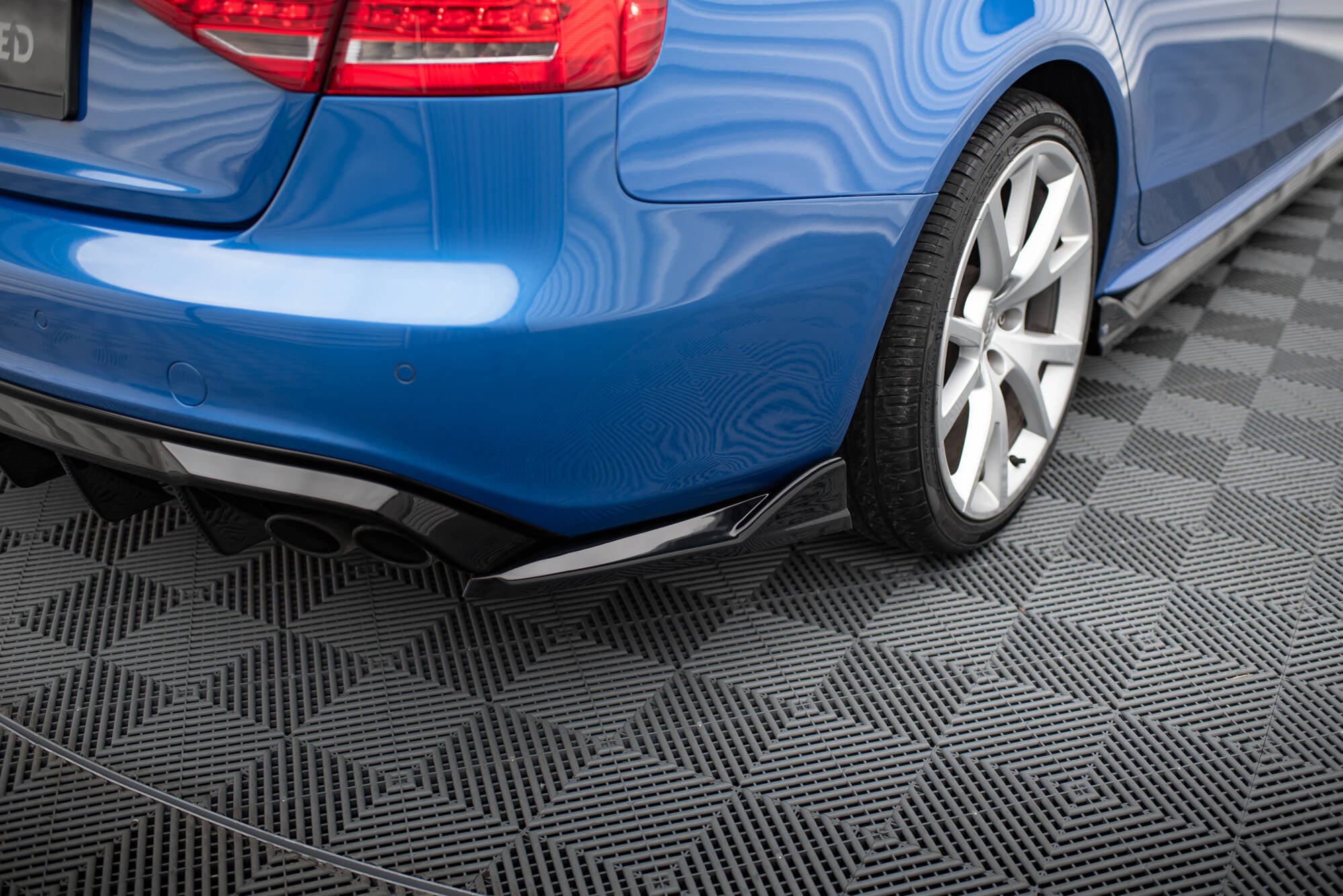 Flaps V2 Heckansatz Flaps Heckansatz für Audi S4 Limousine B8
