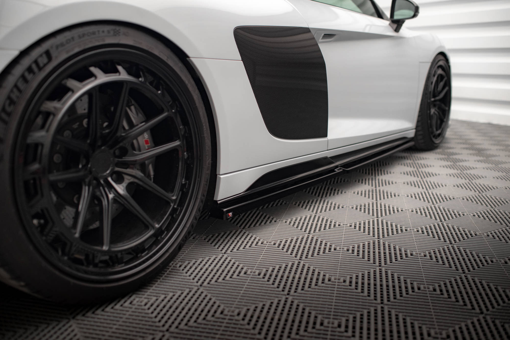 Seitenschweller V2 Ansatz für Audi R8 Mk2 Facelift