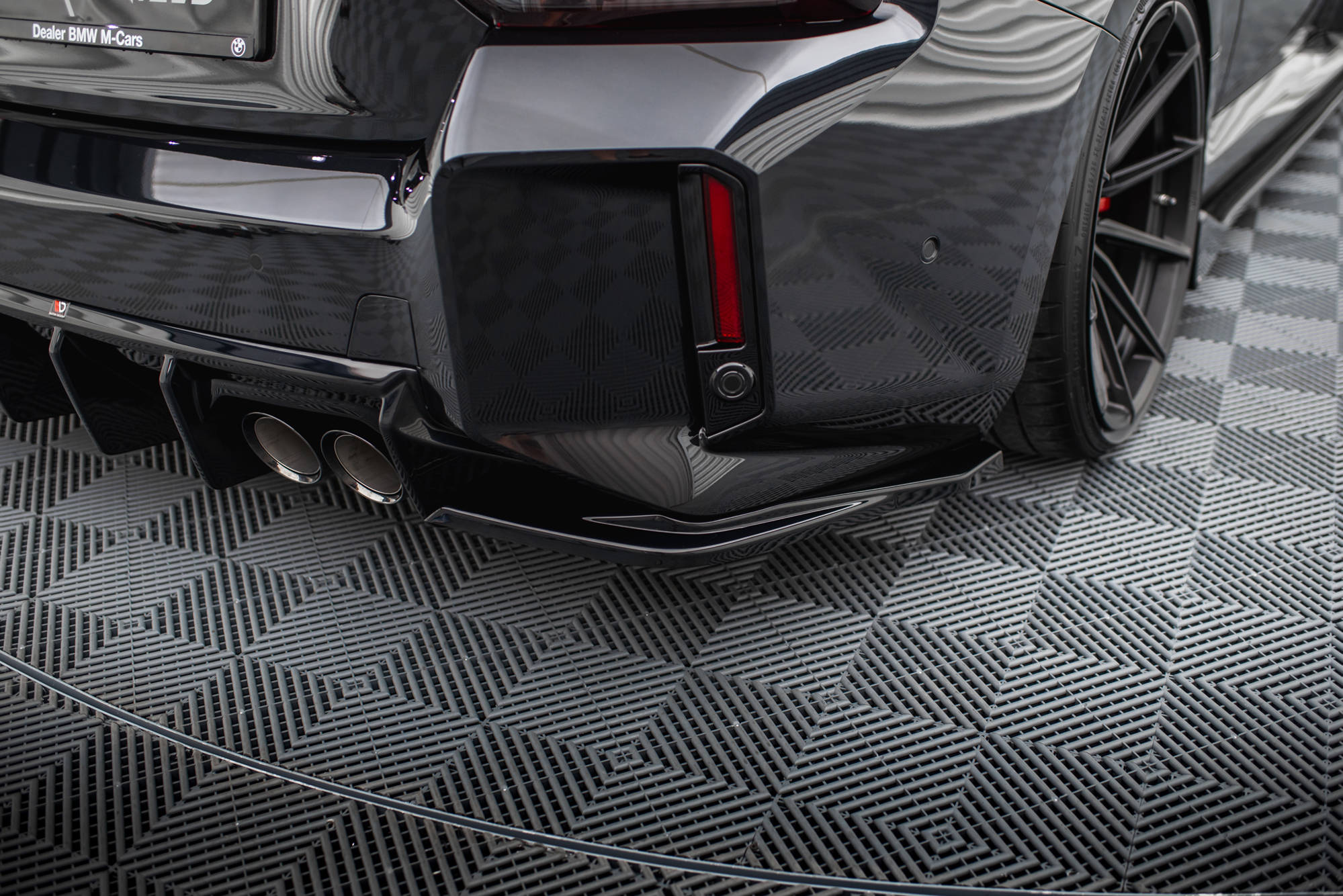 Flaps Heckansatz V3 Diffusor für (Für heckansatz ) BMW M2 G87