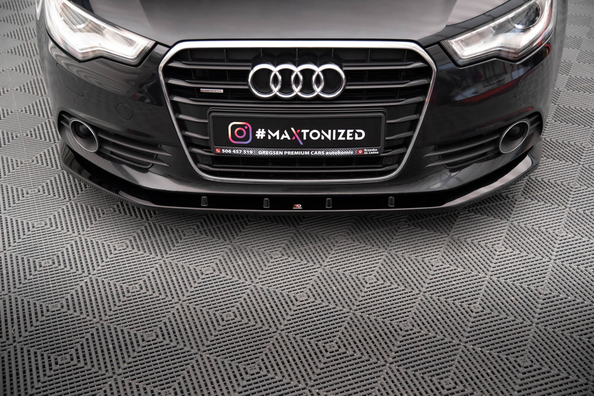 Frontlippe V3 für Audi A6 C7