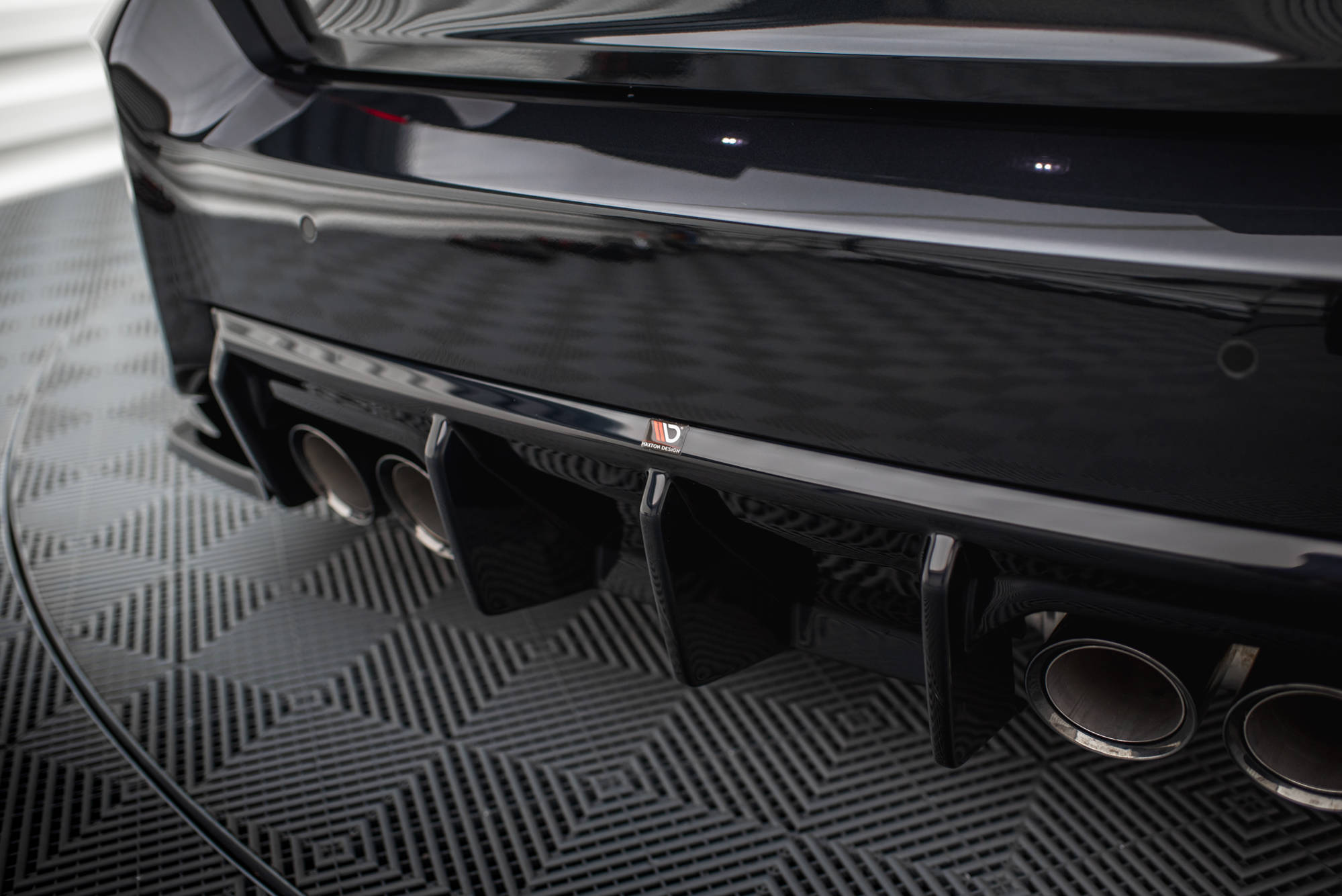 Diffusor V1 Heck Ansatz für BMW M2 G87
