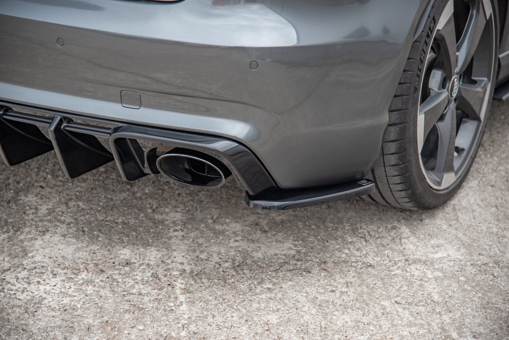 Flaps V2 Heckansatz Flaps Heckansatz für Audi RS3 8V Sportback