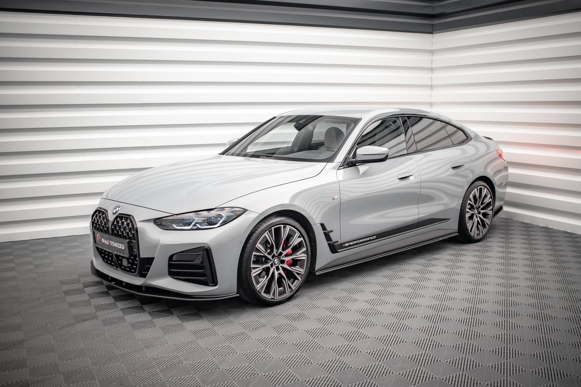 Street Pro Seitenschweller Ansatz für BMW 4er Gran Coupe M-Paket G26