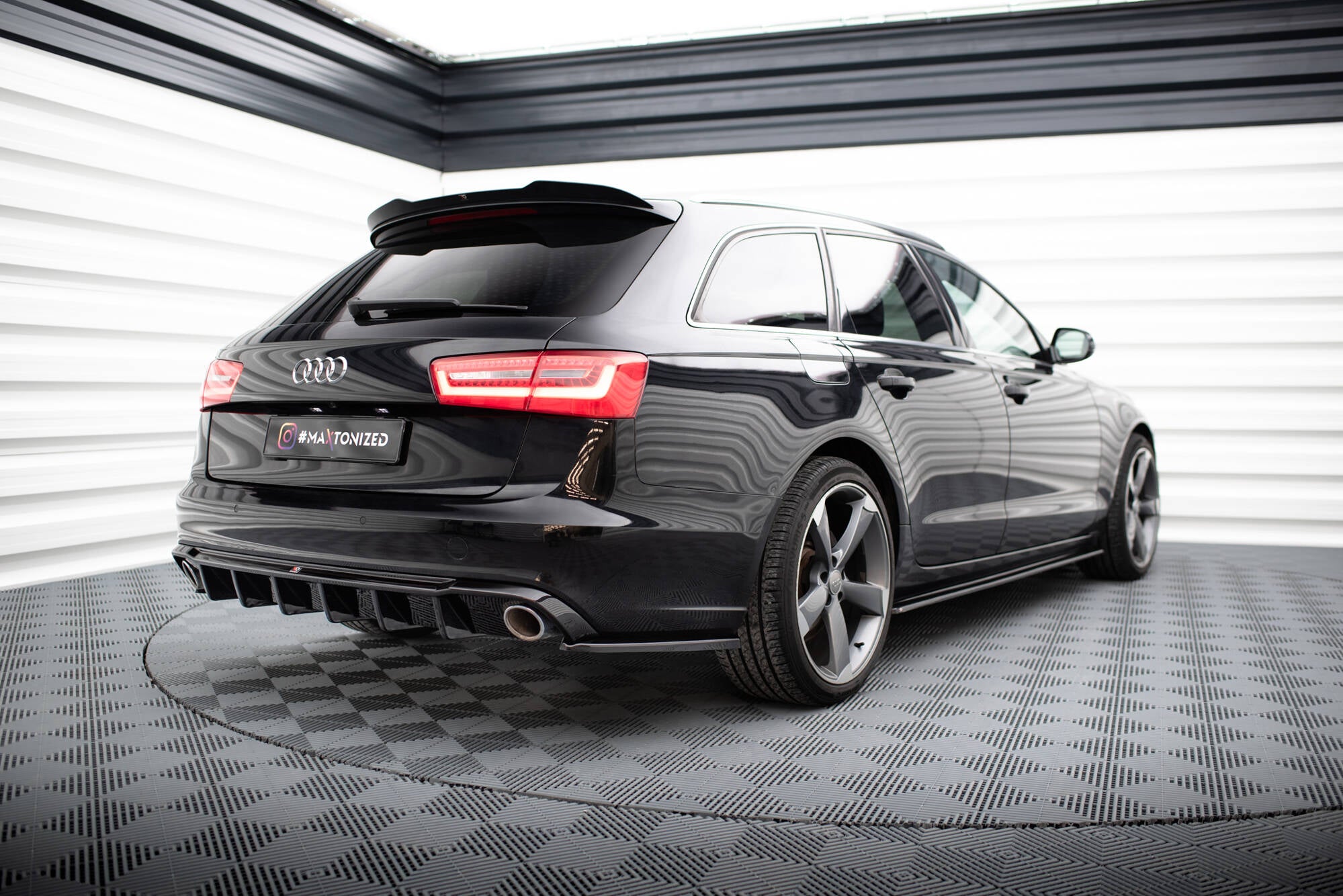 Flaps V3 Heckansatz Flaps Heckansatz für Audi A6 Avant / Limousine C7