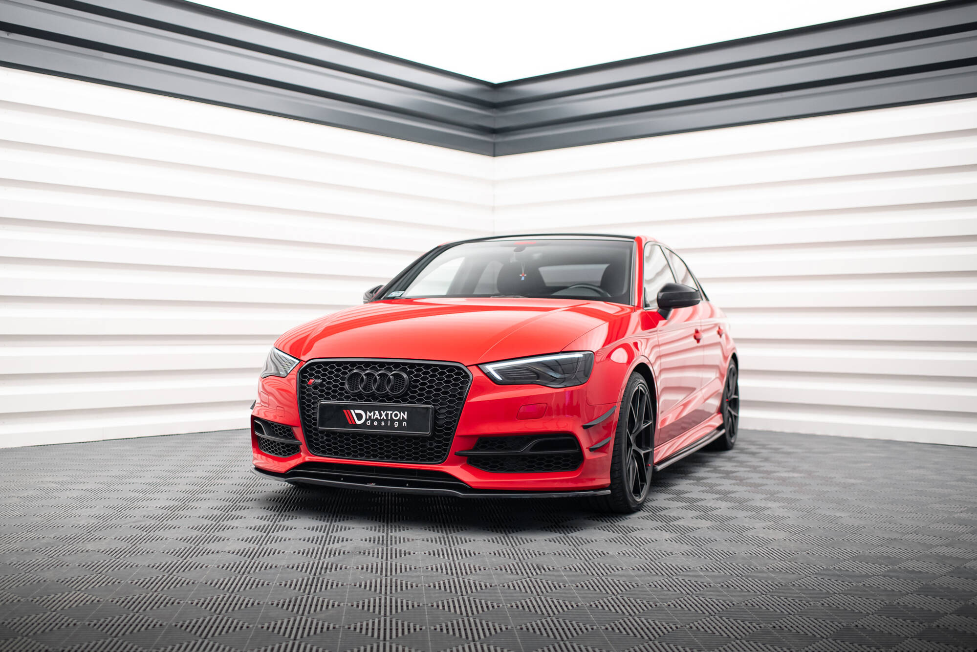 Frontlippe V2 für Audi S3 / A3 S-Line 8V Limousine / Cabrio