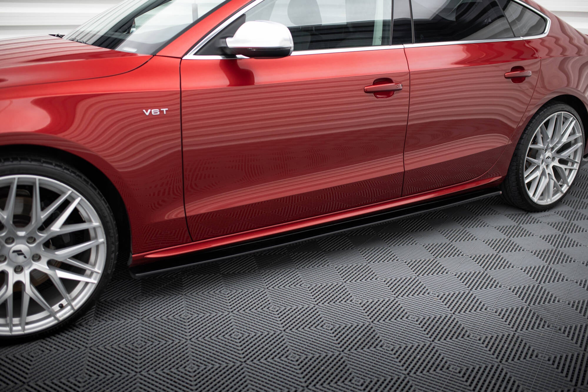 Seitenschweller Ansatz für Audi S5 / A5 / A5 S-Line 8T / 8T FL Sportback