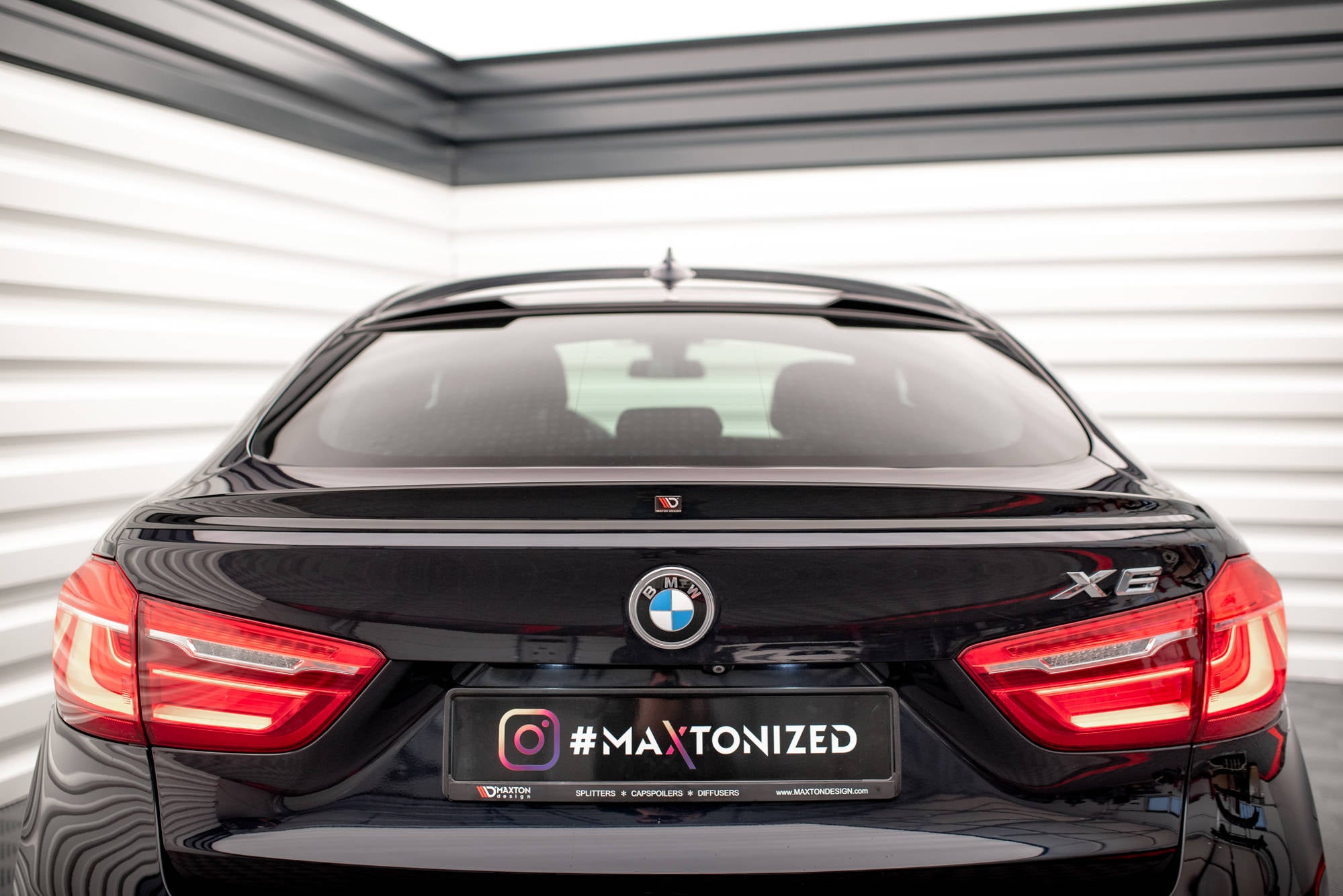 3D Spoiler CAP V.2 für BMW X6 F16 M-Paket / X6 M F86