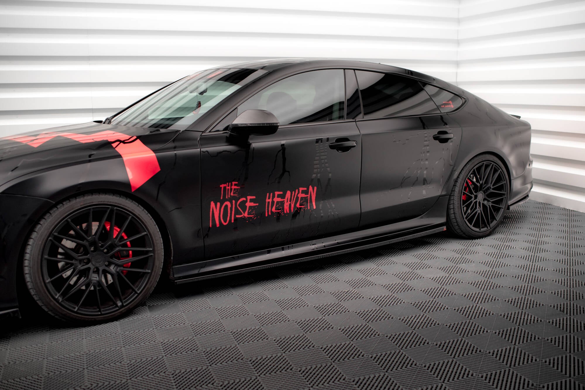 Seitenschweller Ansatz für Audi A7 RS7 Look C7