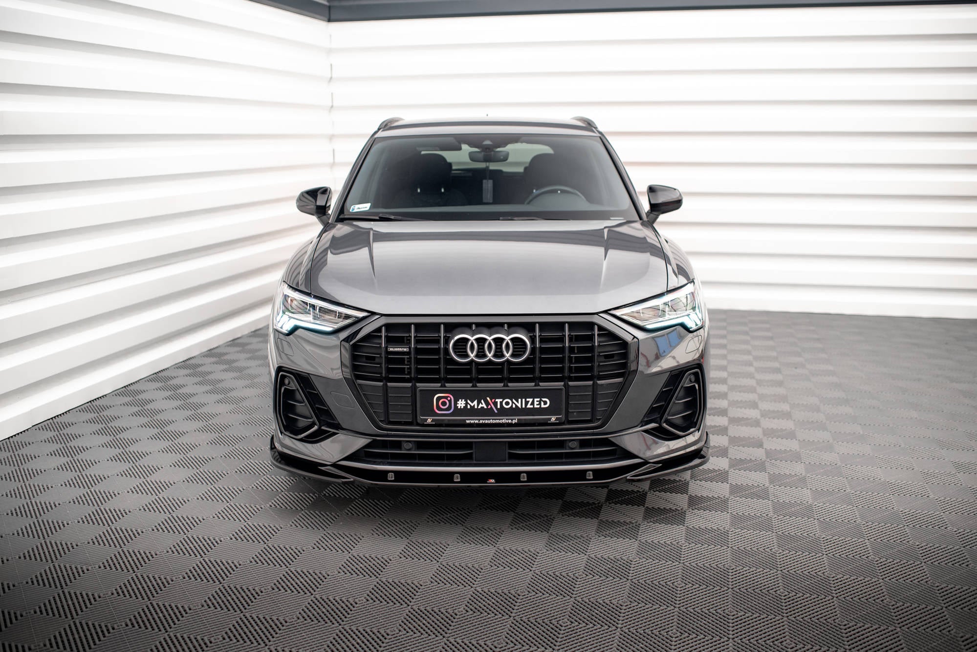 Frontlippe V1 für Audi Q3 S-Line F3