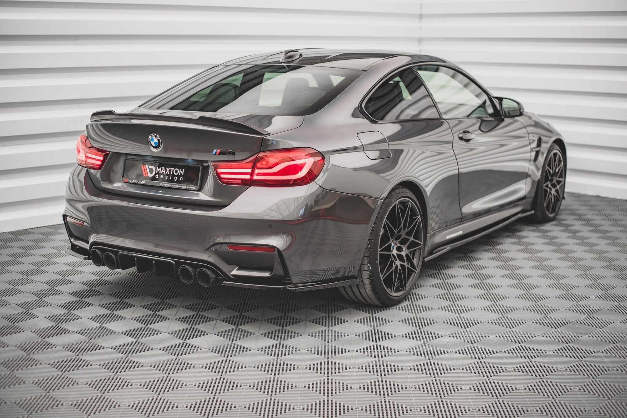 Flaps Heckansatz V3 Diffusor für BMW M4 F82