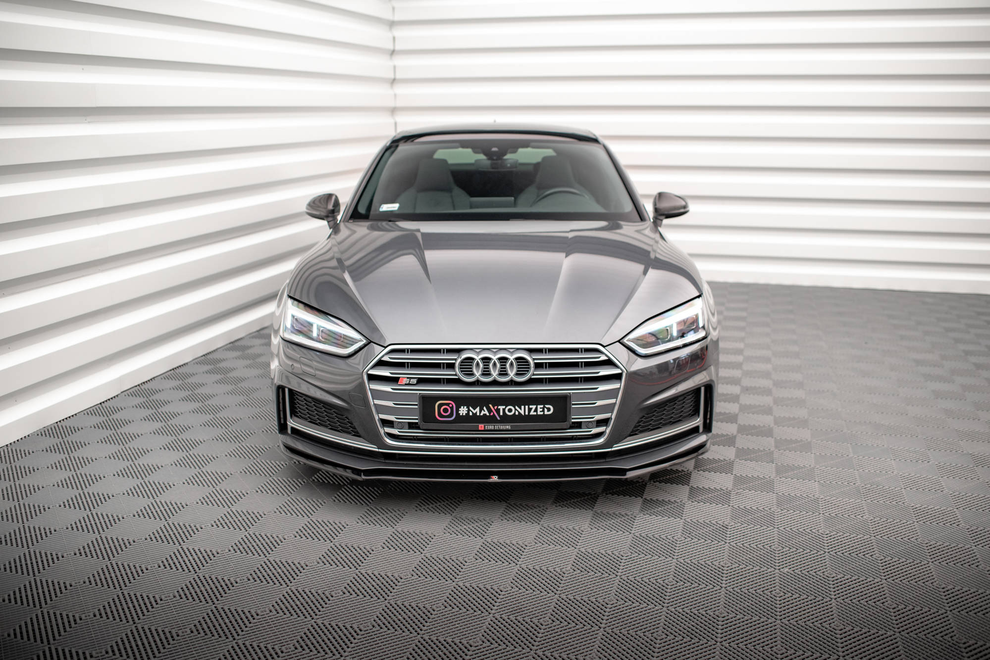 Frontlippe V2 für Audi S5 / A5 S-Line F5 Coupe / Sportback