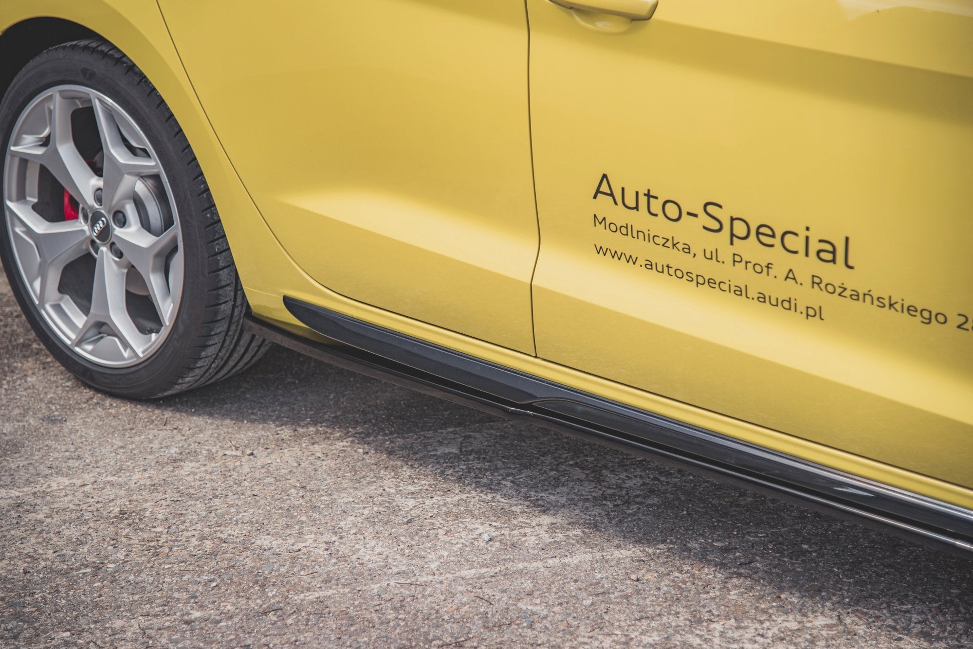 Seitenschweller Ansatz für Audi A1 S-Line GB