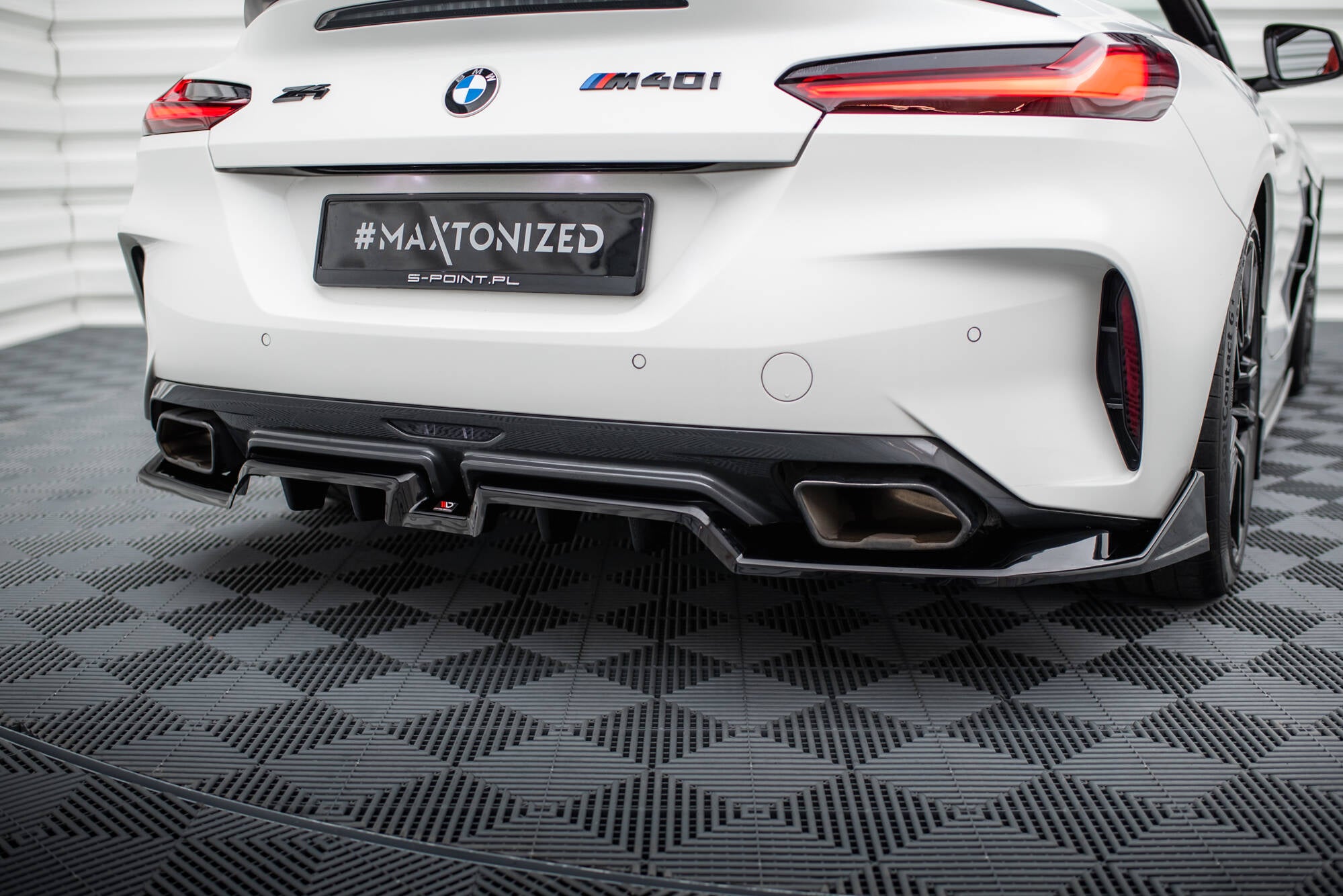Mittlerer Cup Diffusor DTM Look Heck Ansatz für BMW Z4 M40i G29